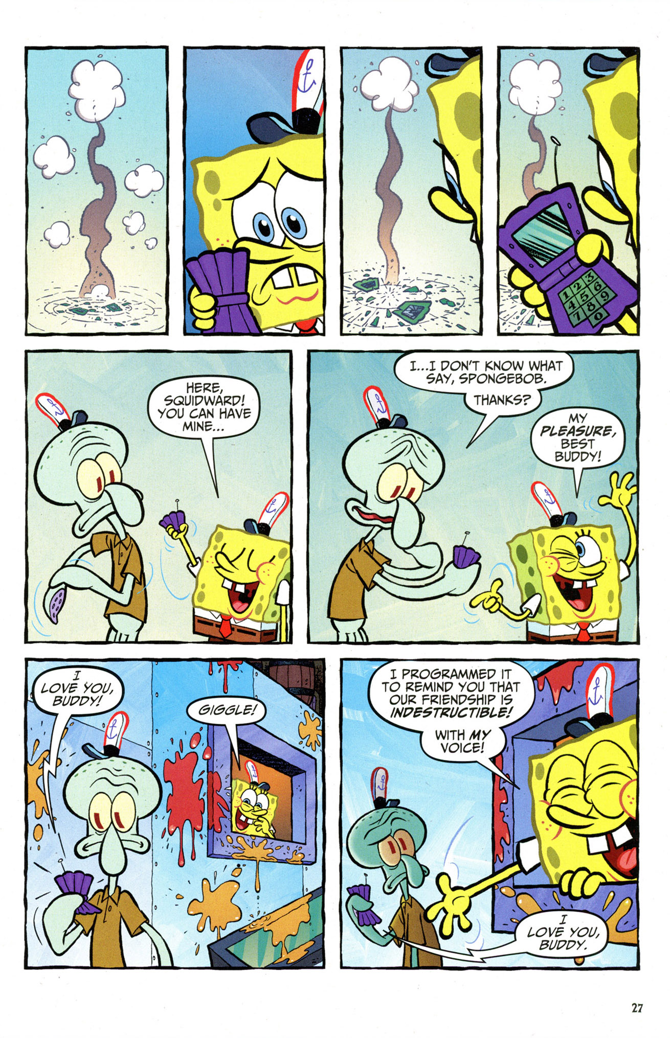 Read online SpongeBob Comics comic -  Issue #32 - 28