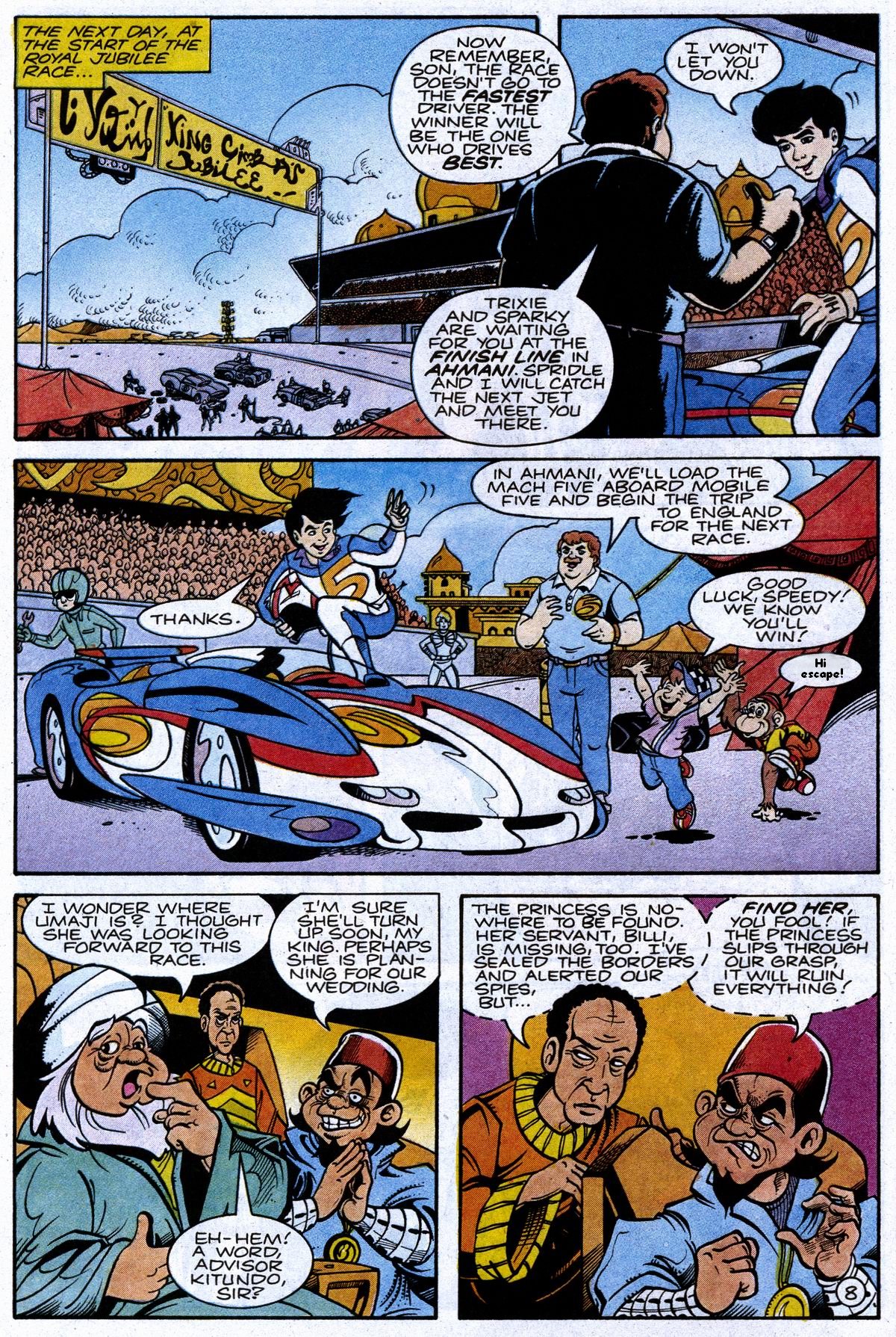 Read online The New Adventures of Speed Racer comic -  Issue #1 - 12