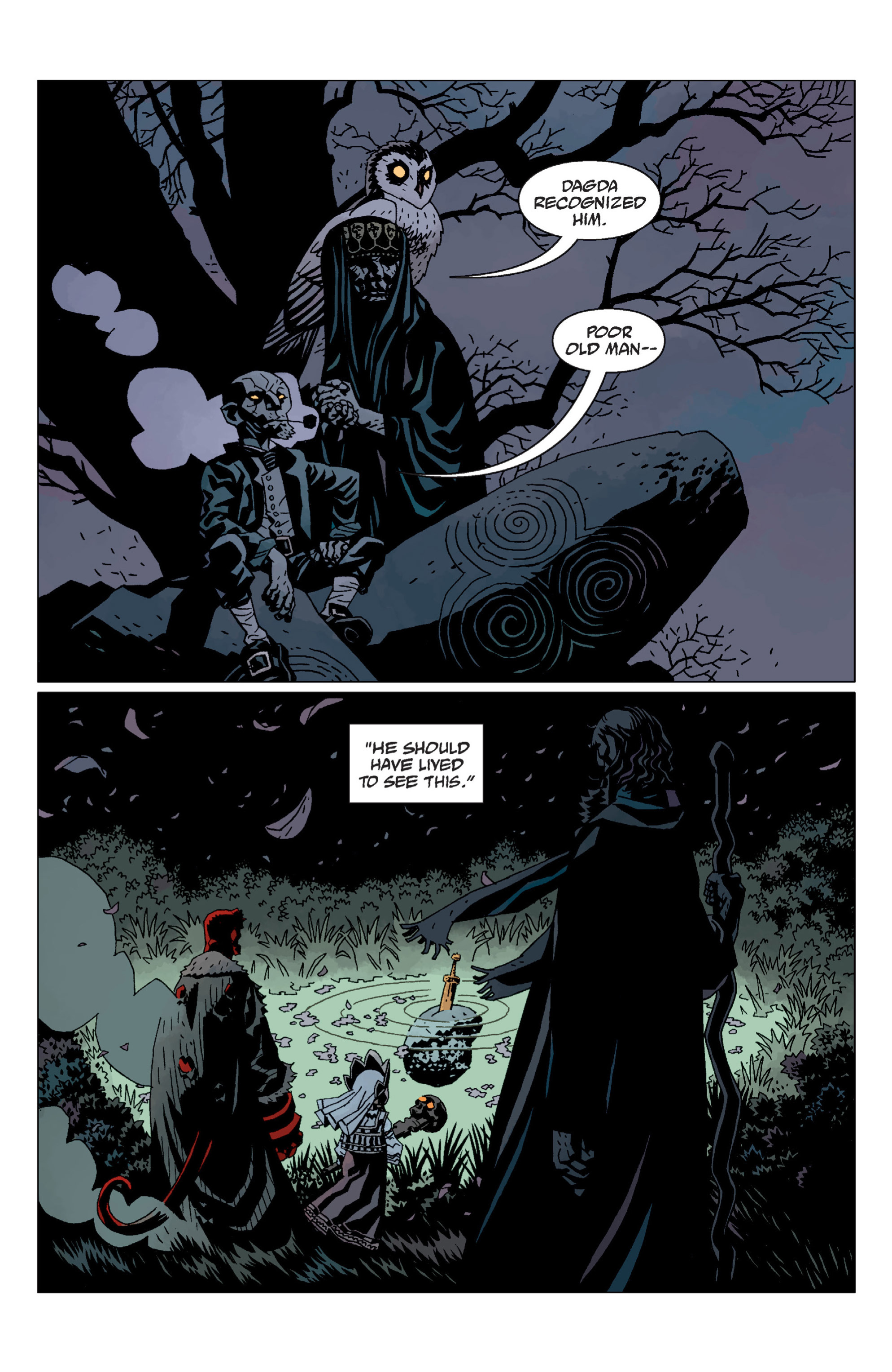 Read online Hellboy comic -  Issue #9 - 163