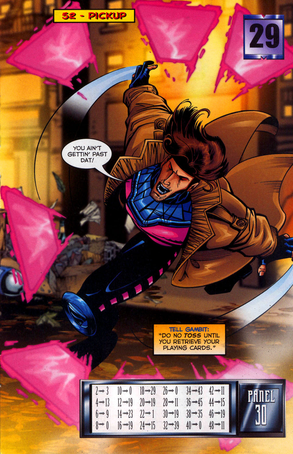 Read online Gambit Battlebook: Streets Of Fire comic -  Issue # Full - 17