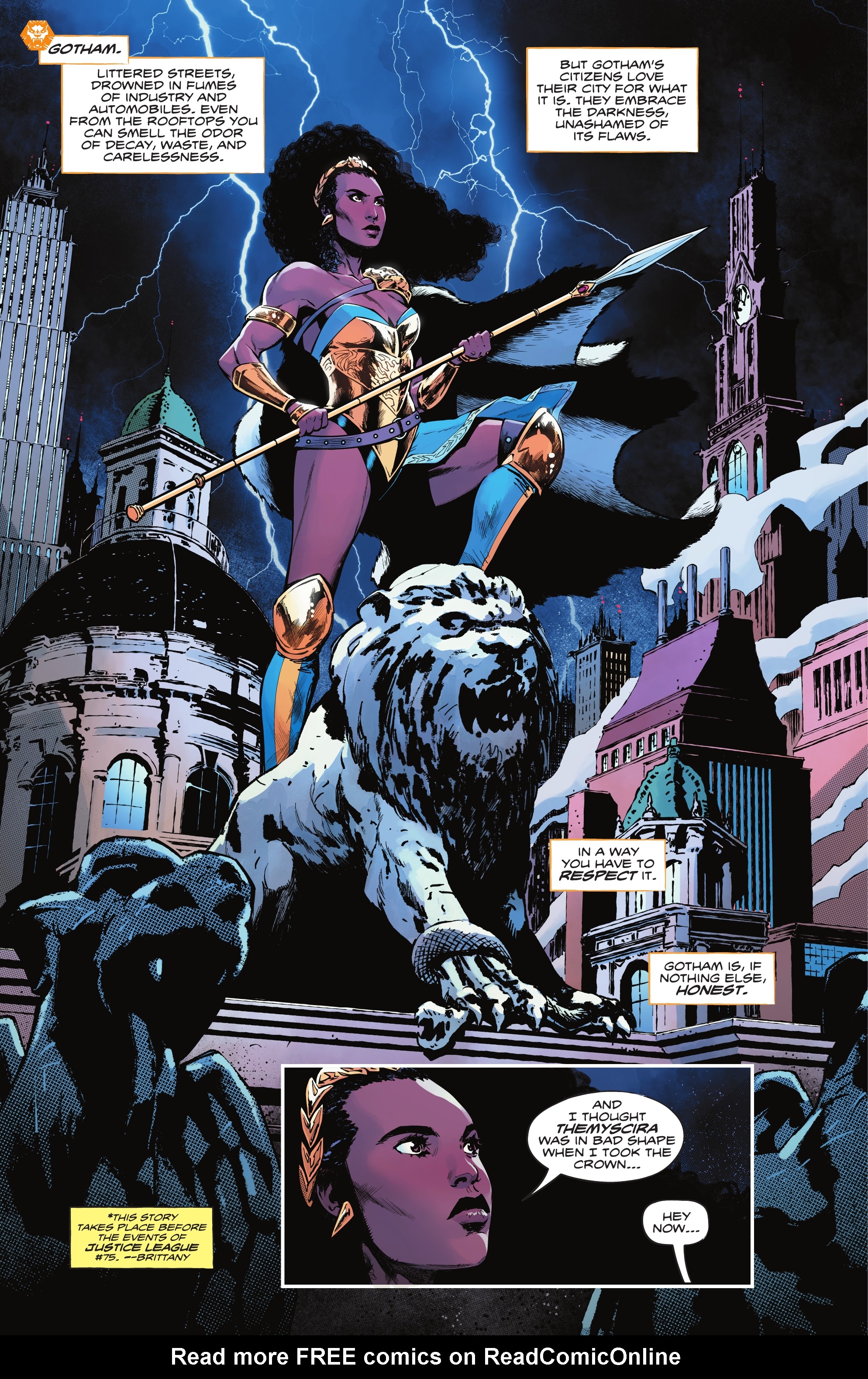 Read online Nubia and the Justice League Special comic -  Issue # Full - 3