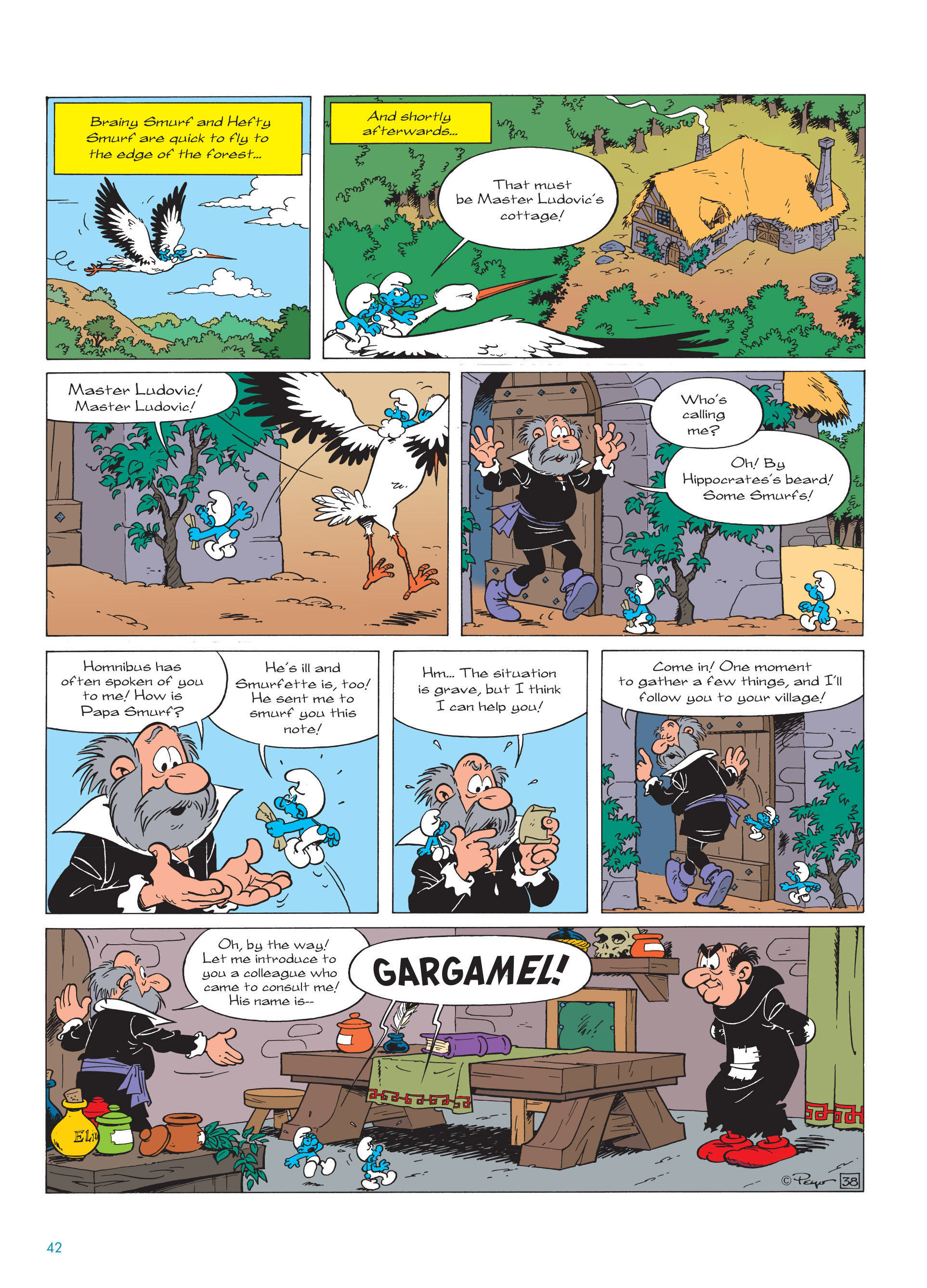 Read online The Smurfs comic -  Issue #20 - 42