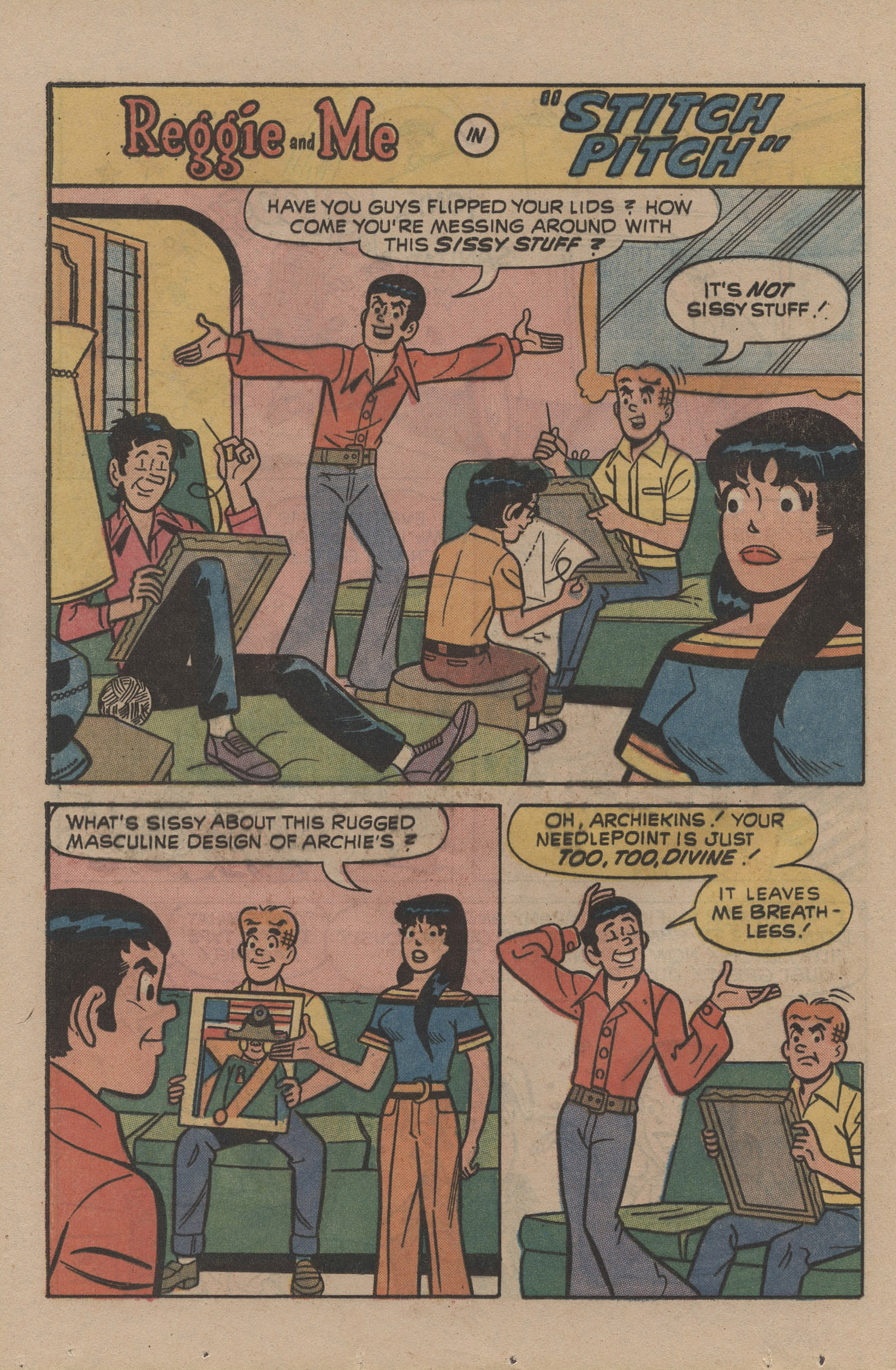 Read online Reggie and Me (1966) comic -  Issue #67 - 36