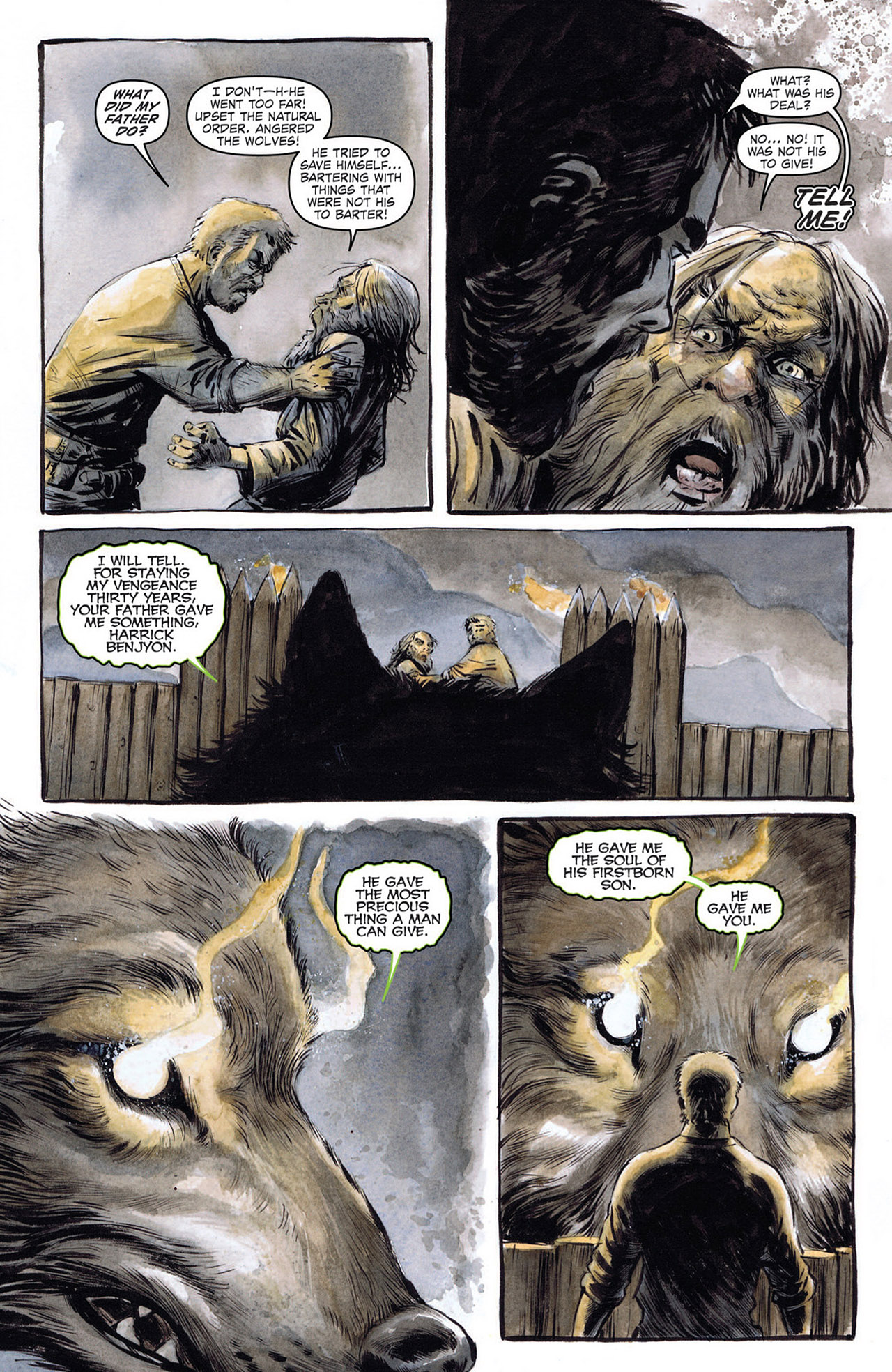 Read online Night of 1000 Wolves comic -  Issue #3 - 7