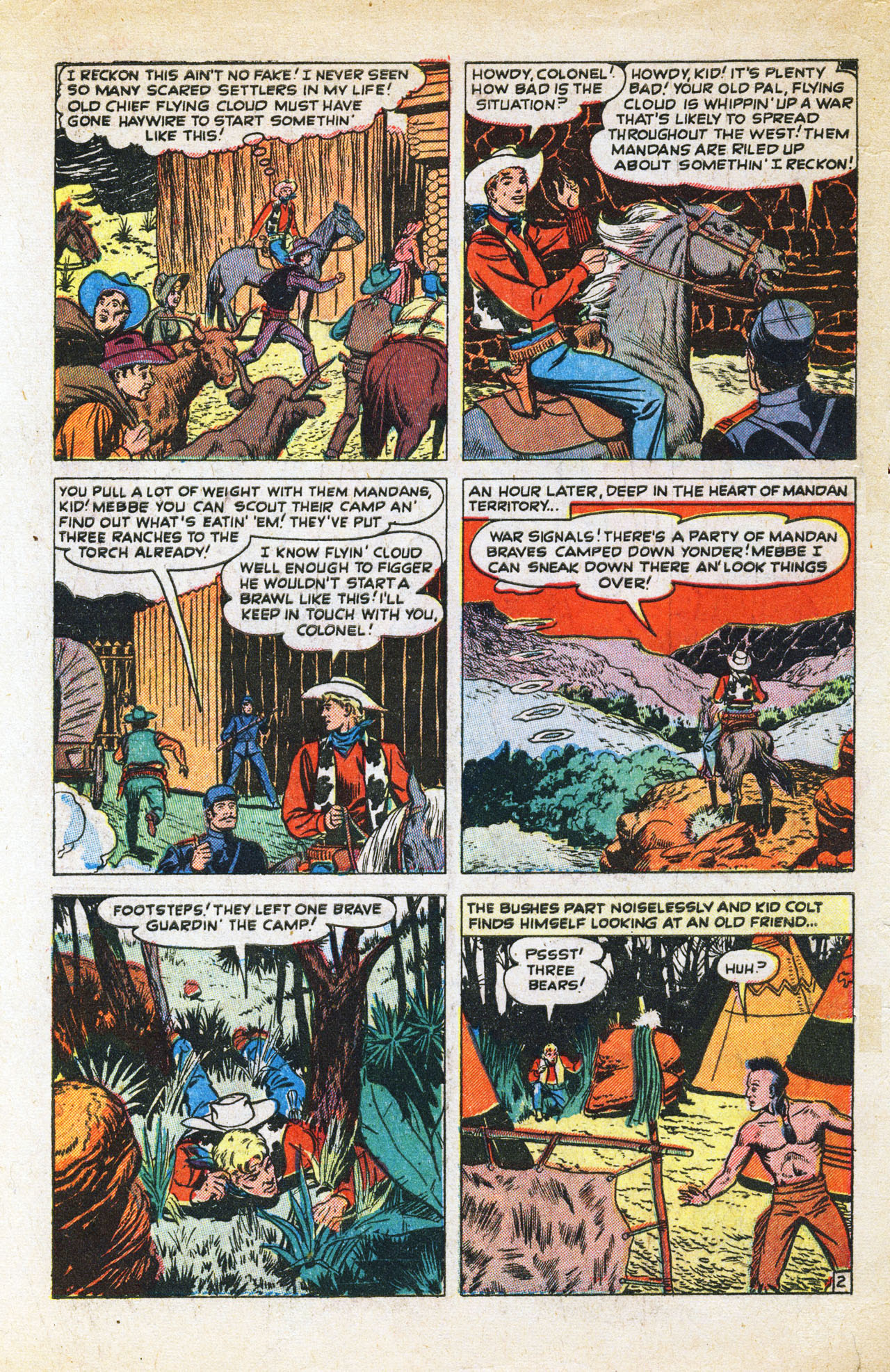 Read online Kid Colt Outlaw comic -  Issue #13 - 4