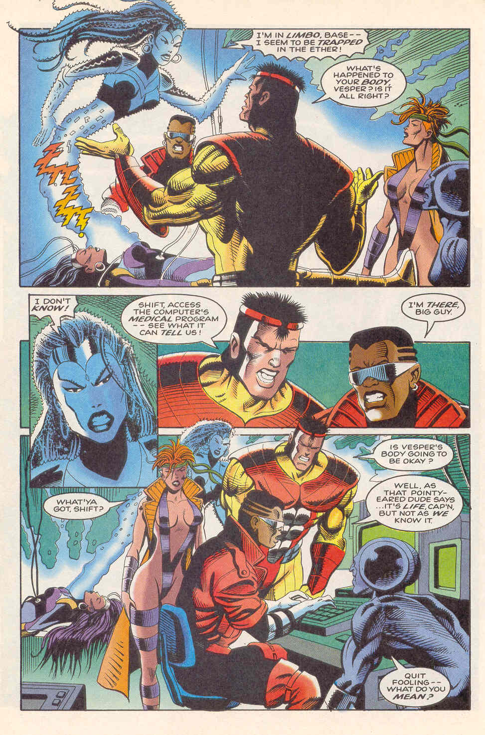 Read online Genetix comic -  Issue #5 - 20