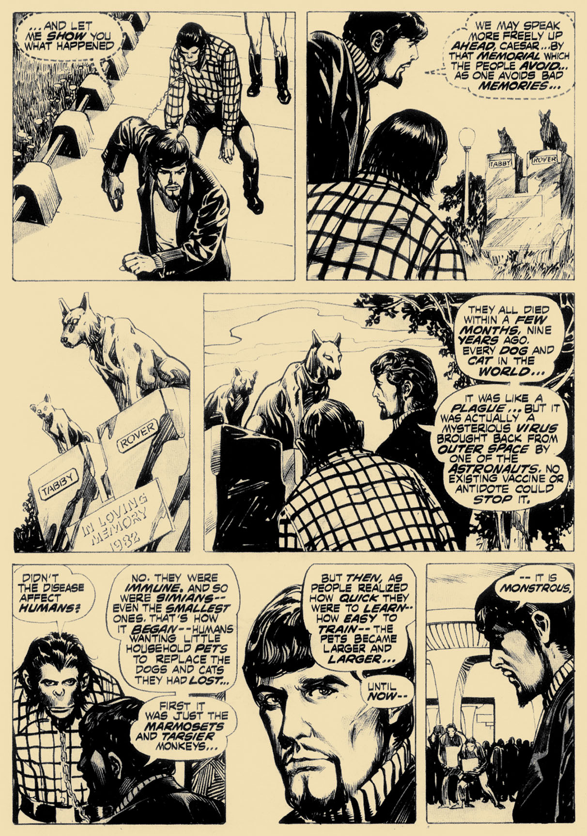 Read online Planet of the Apes comic -  Issue #17 - 35