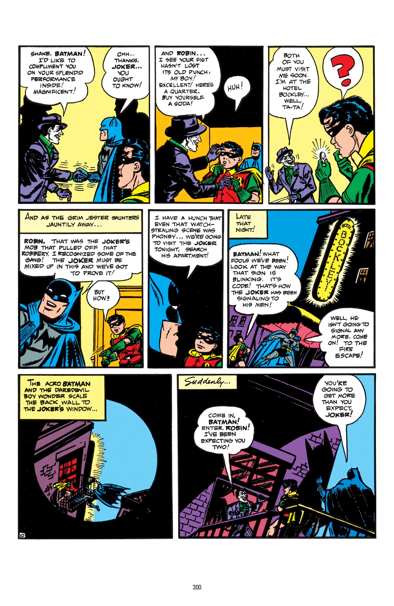Read online Batman: The Golden Age Omnibus comic -  Issue # TPB 3 - 300