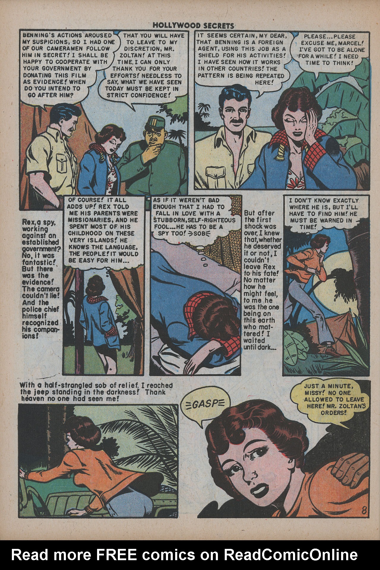 Read online Hollywood Secrets comic -  Issue #5 - 10
