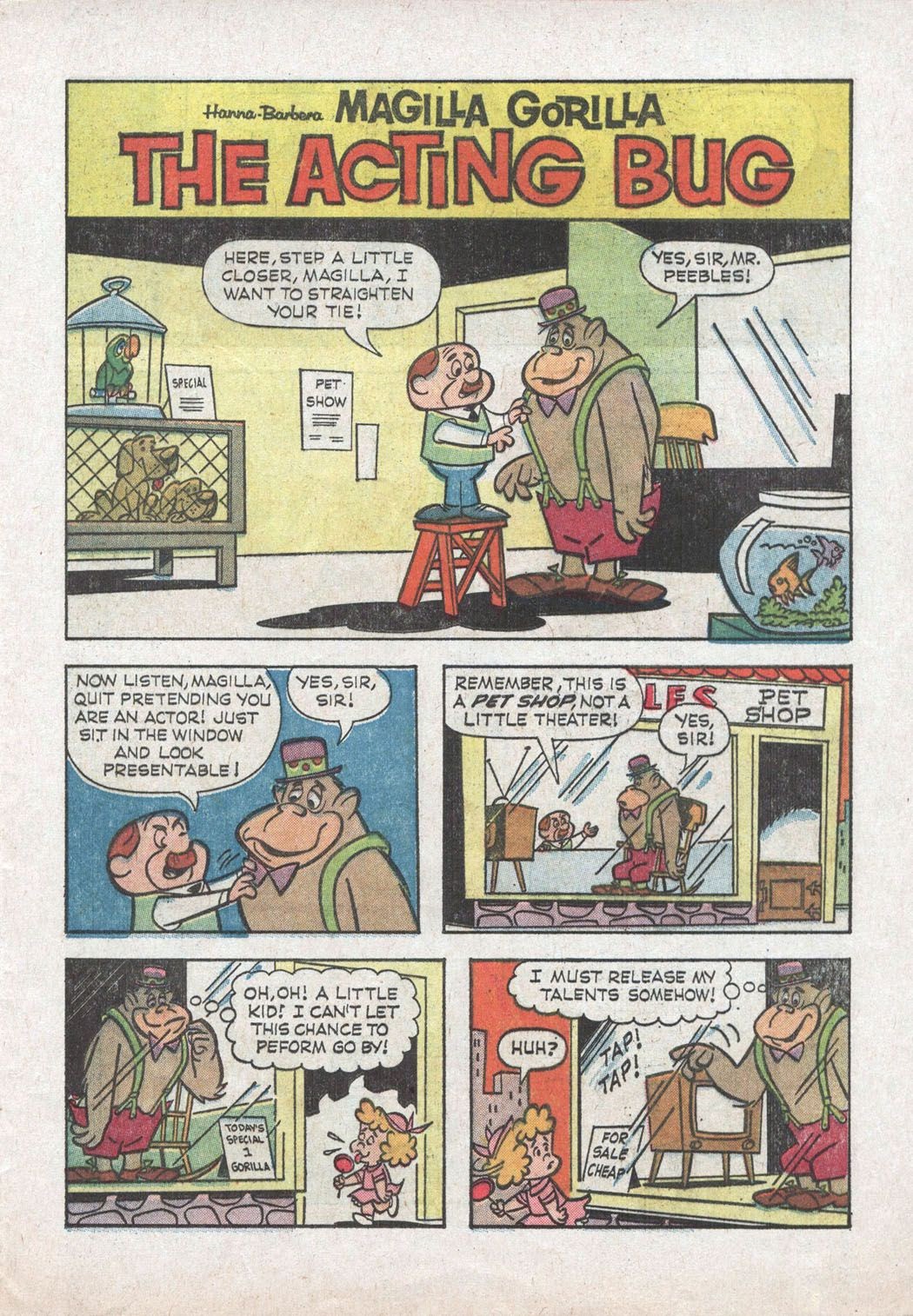 Read online Magilla Gorilla (1964) comic -  Issue #1 - 21