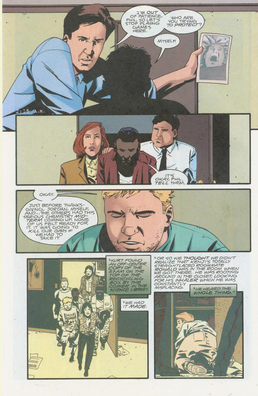 Read online The X-Files (1995) comic -  Issue #22 - 22