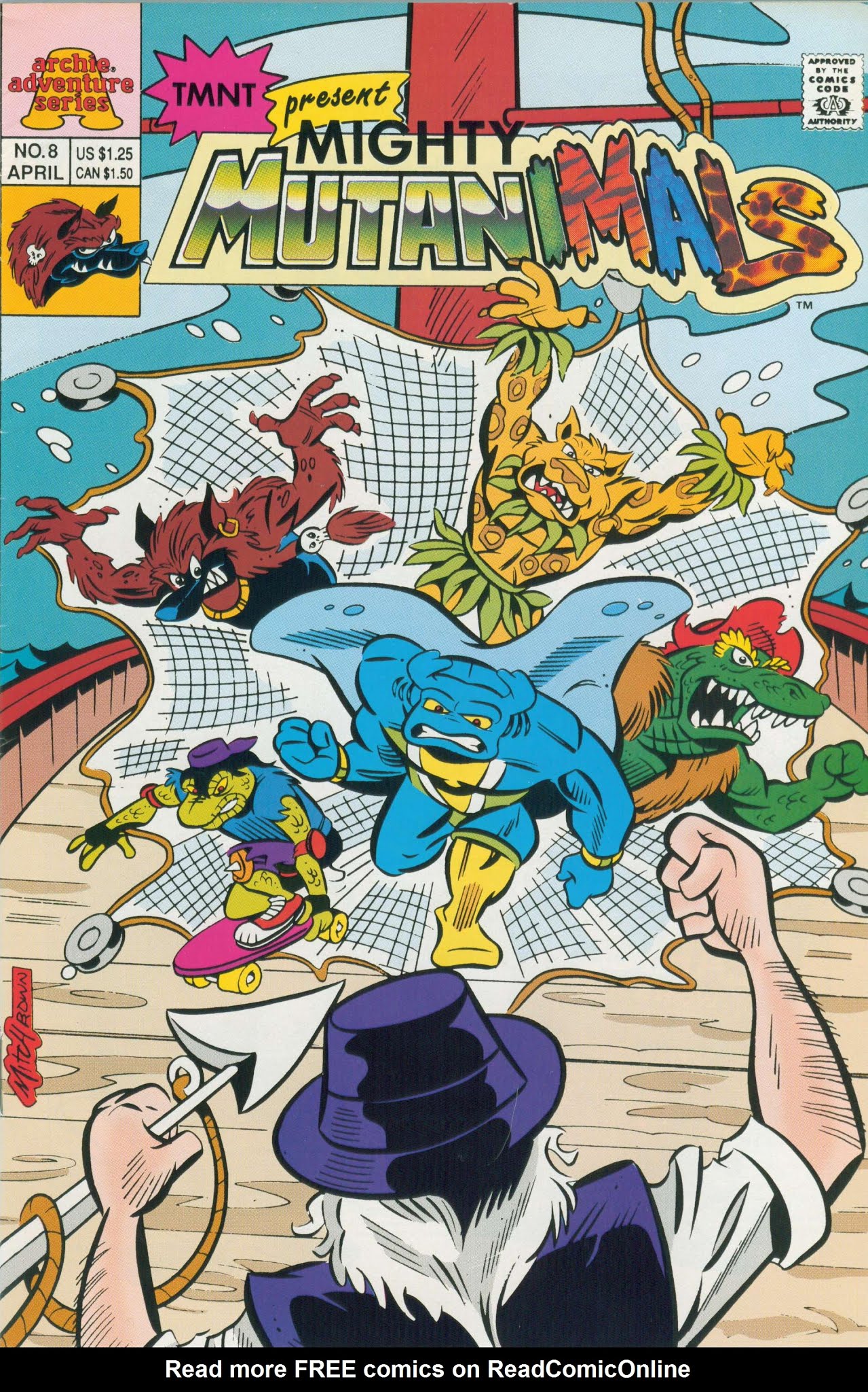 Read online Mighty Mutanimals (1992) comic -  Issue #8 - 1