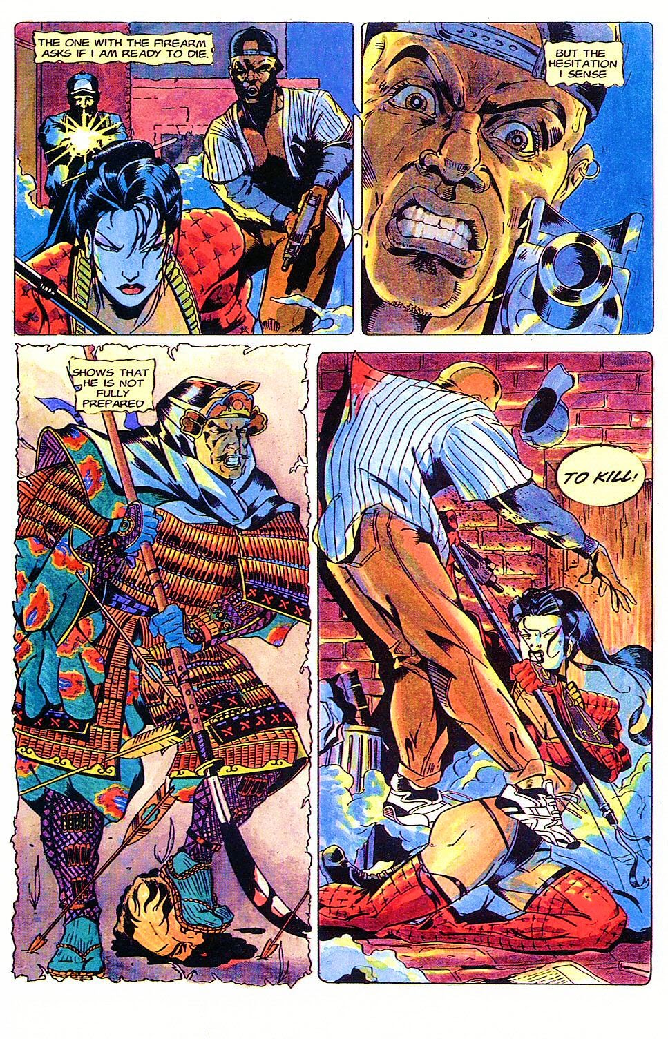 Read online Shi: The Way of the Warrior comic -  Issue #1 - 21
