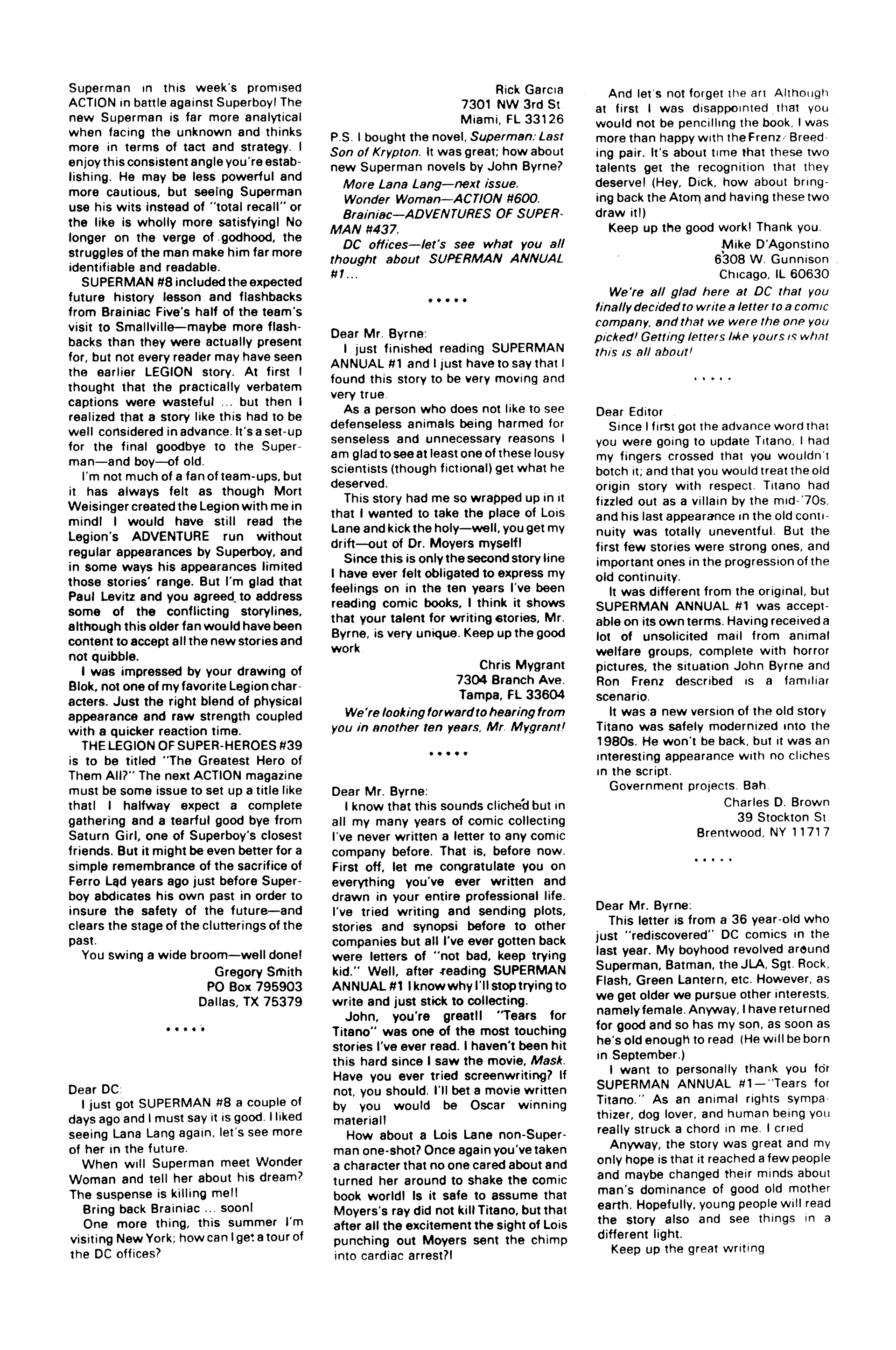 Read online Superman (1987) comic -  Issue #12 - 24
