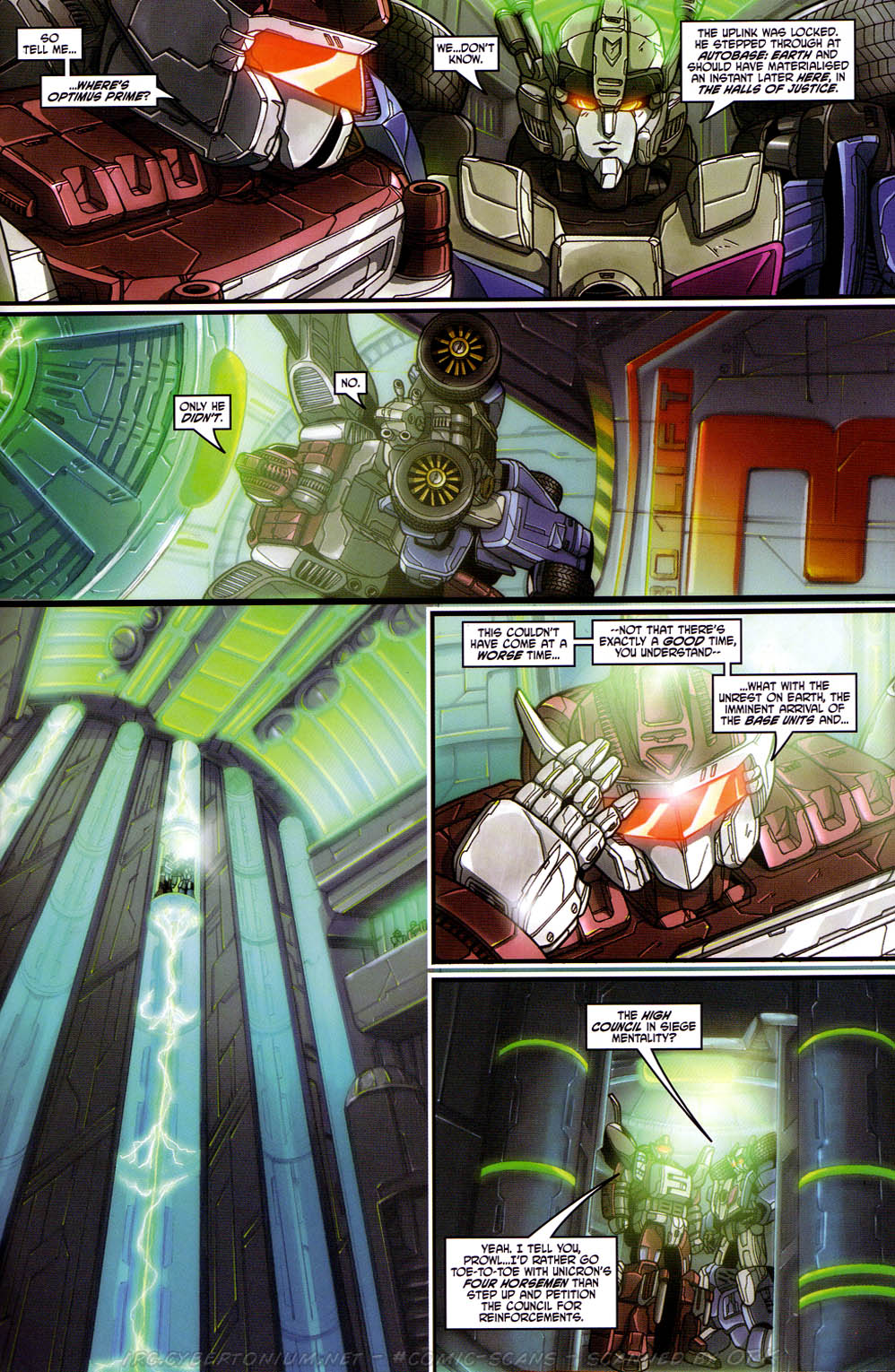 Read online Transformers Energon comic -  Issue #26 - 7
