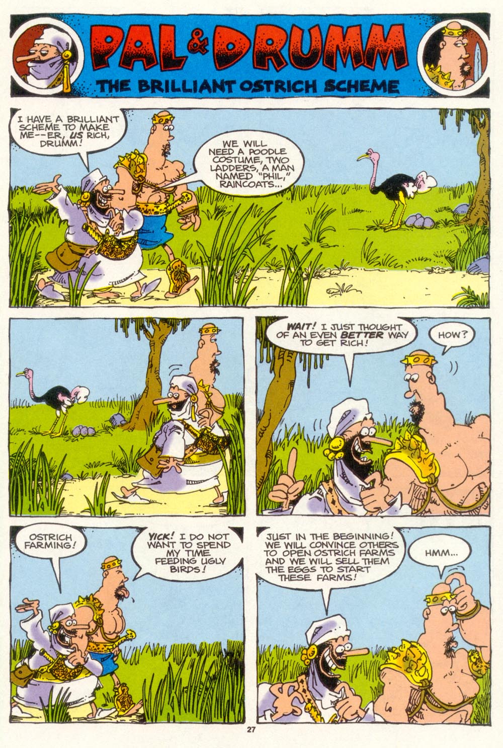 Read online Sergio Aragonés Groo the Wanderer comic -  Issue #101 - 27