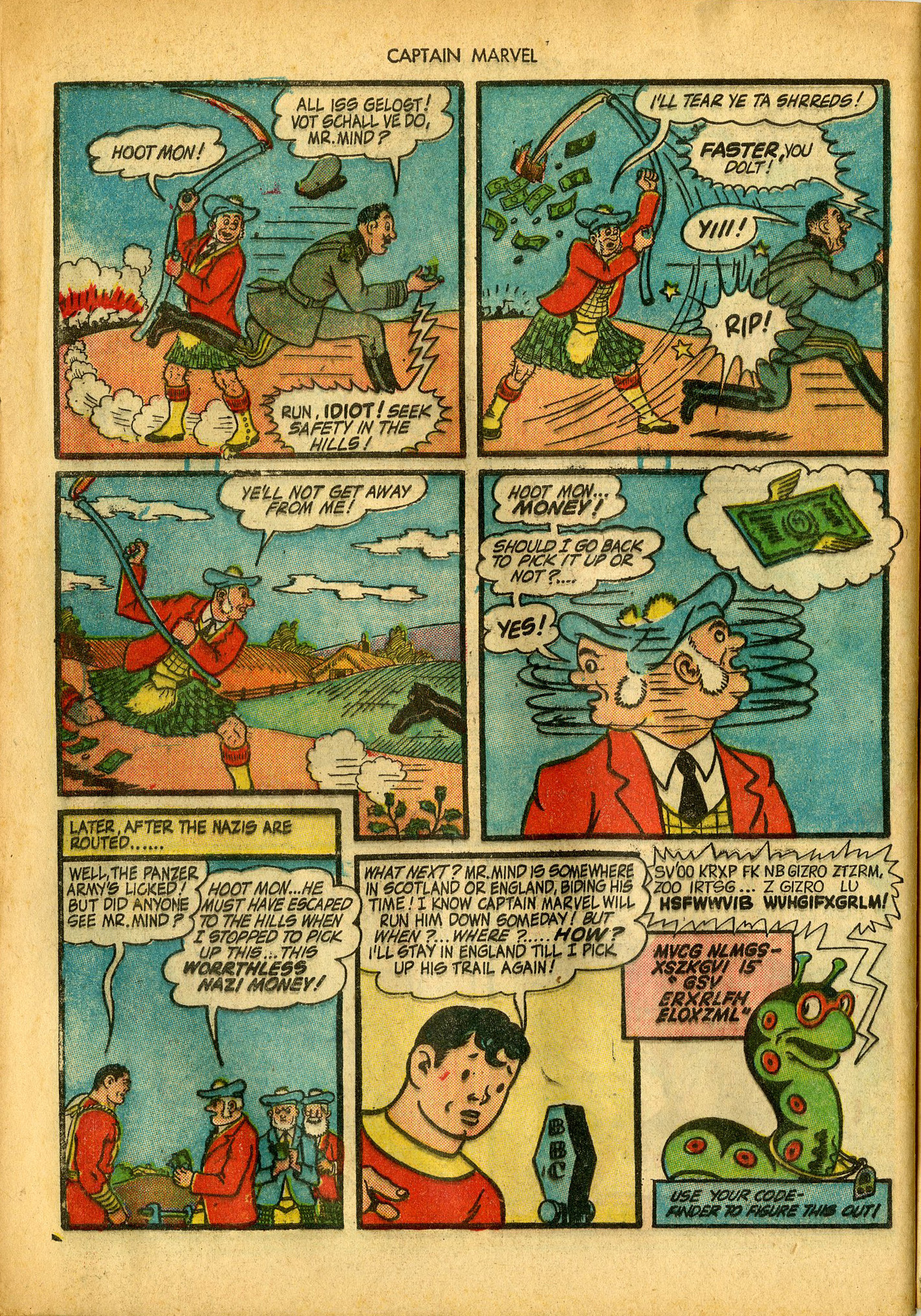 Read online Captain Marvel Adventures comic -  Issue #35 - 56