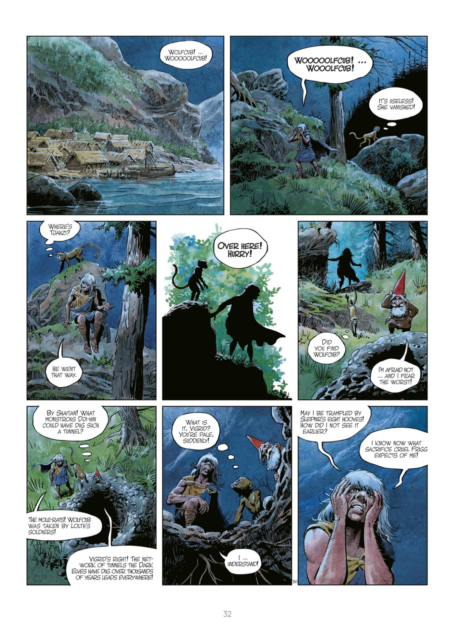 Read online The World of Thorgal: Wolfcub comic -  Issue #7 - 34