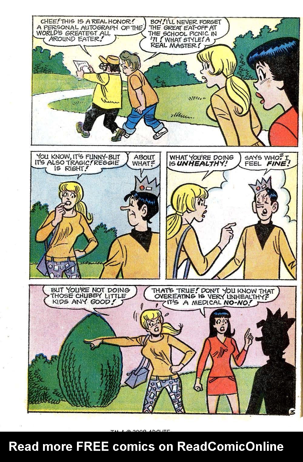Read online Jughead (1965) comic -  Issue #216 - 22