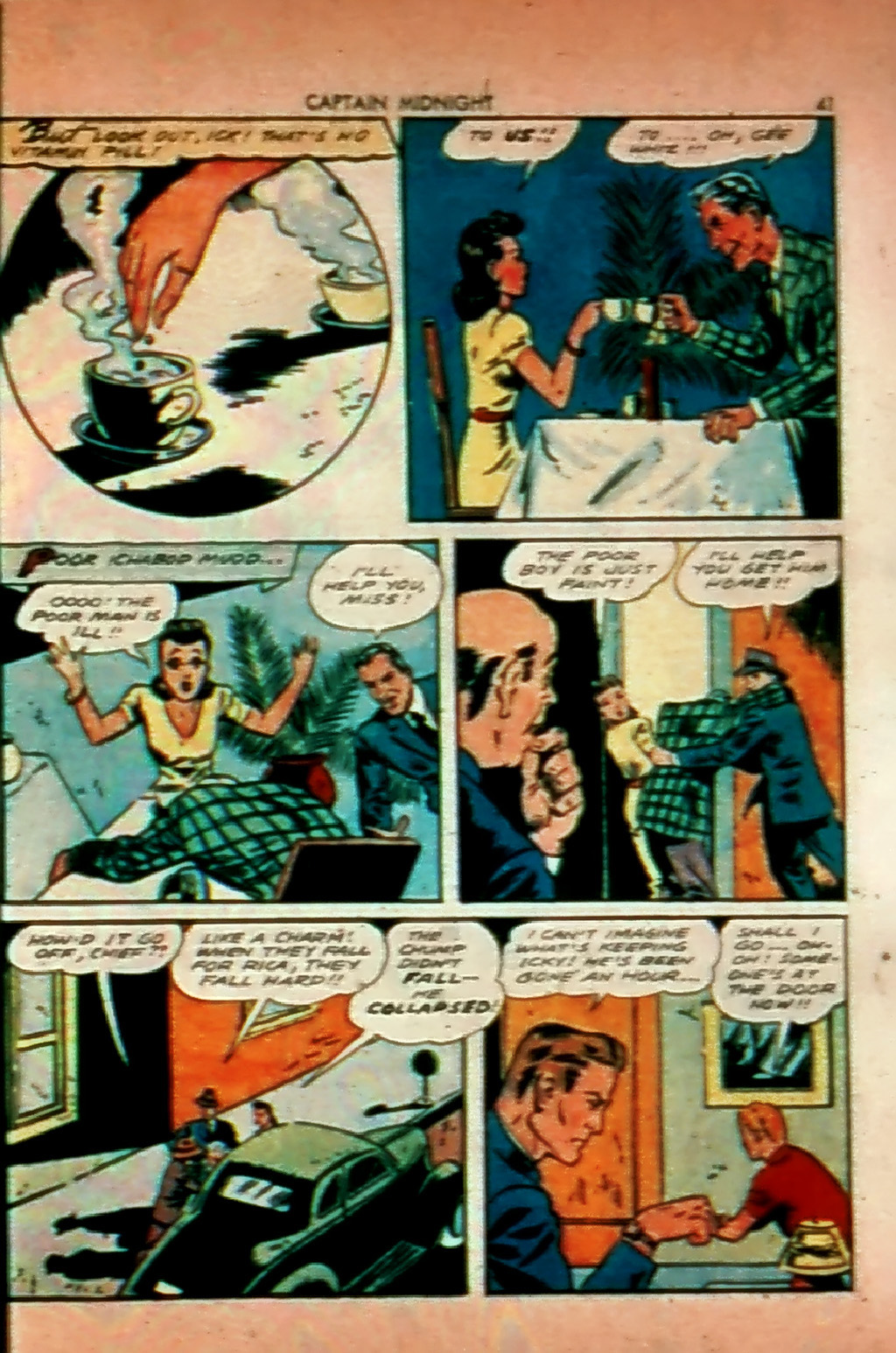 Read online Captain Midnight (1942) comic -  Issue #1 - 41