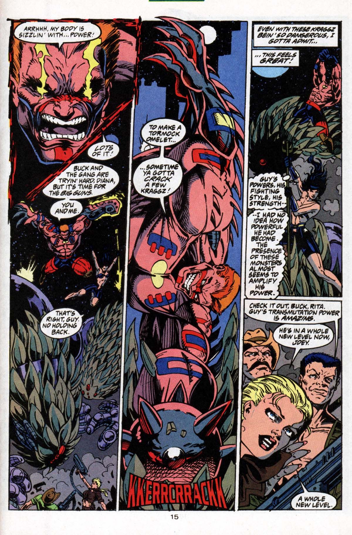 Read online Guy Gardner: Warrior comic -  Issue #32 - 19