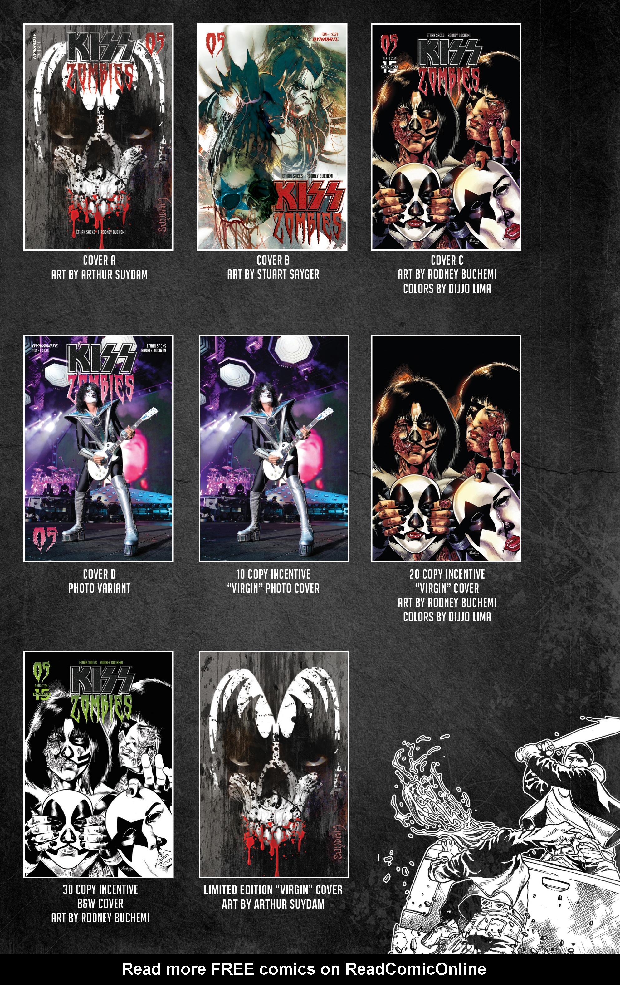 Read online Kiss: Zombies comic -  Issue #5 - 26