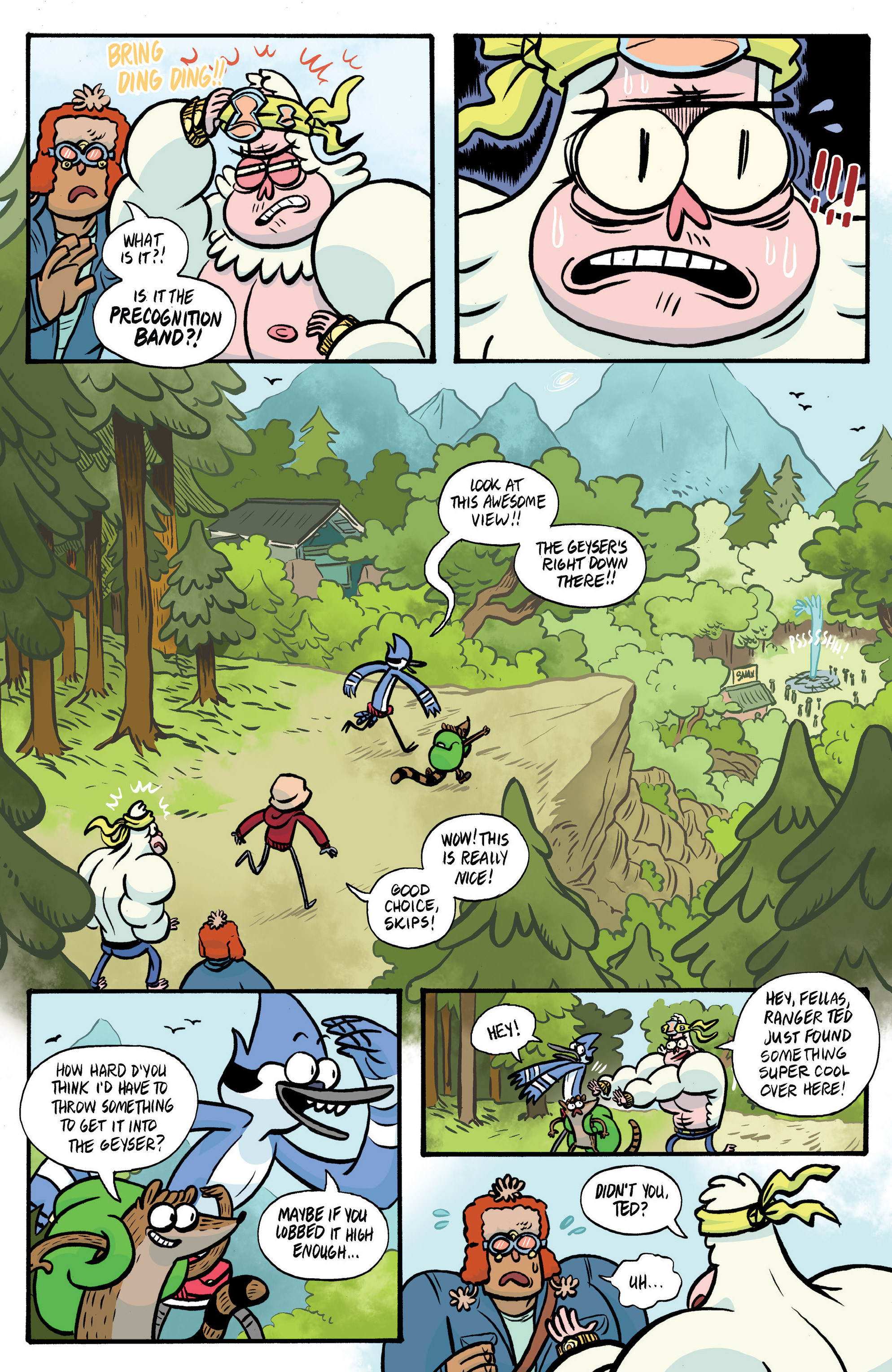 Read online Regular Show: Skips comic -  Issue #4 - 12