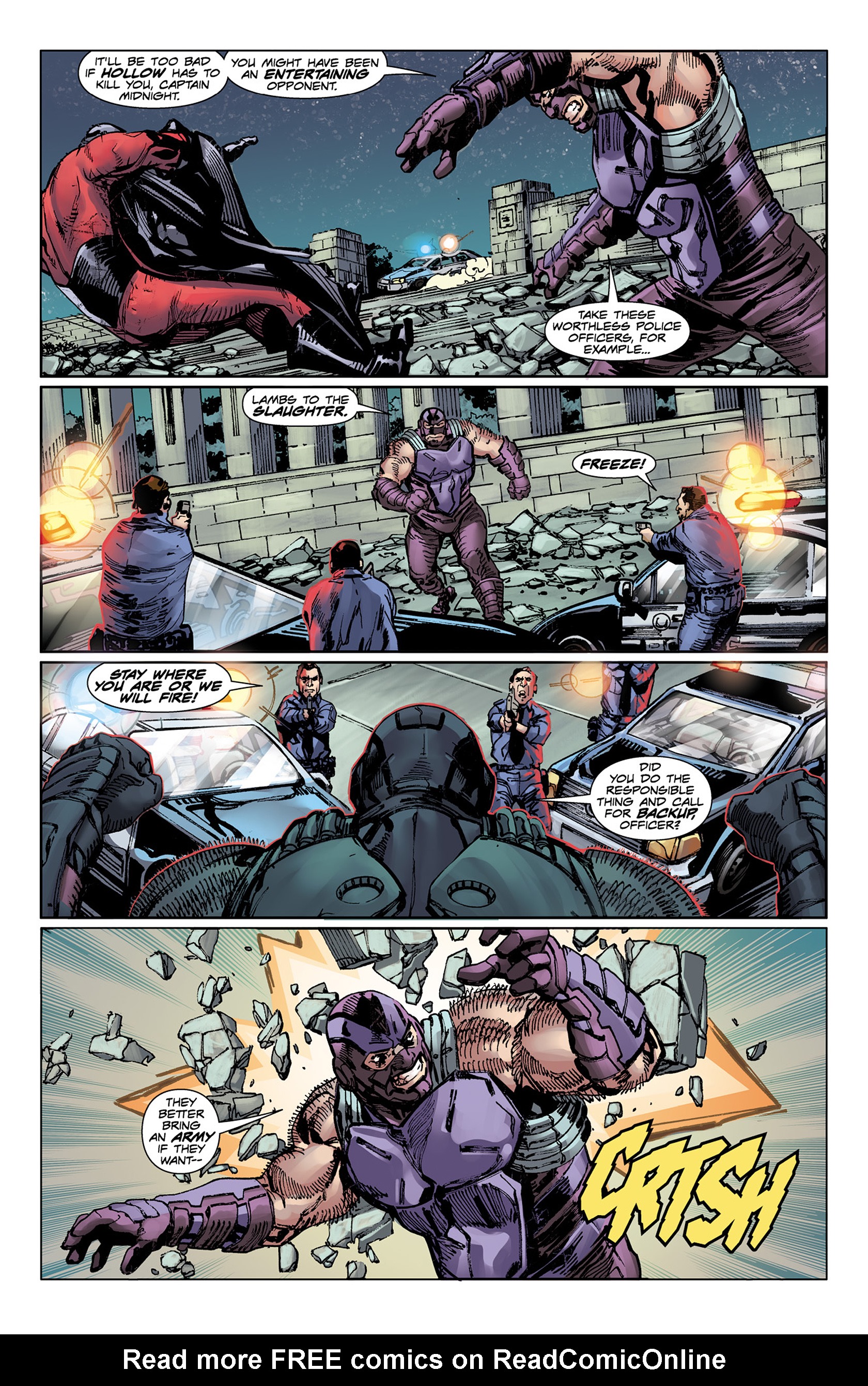 Read online Captain Midnight comic -  Issue #7 - 7