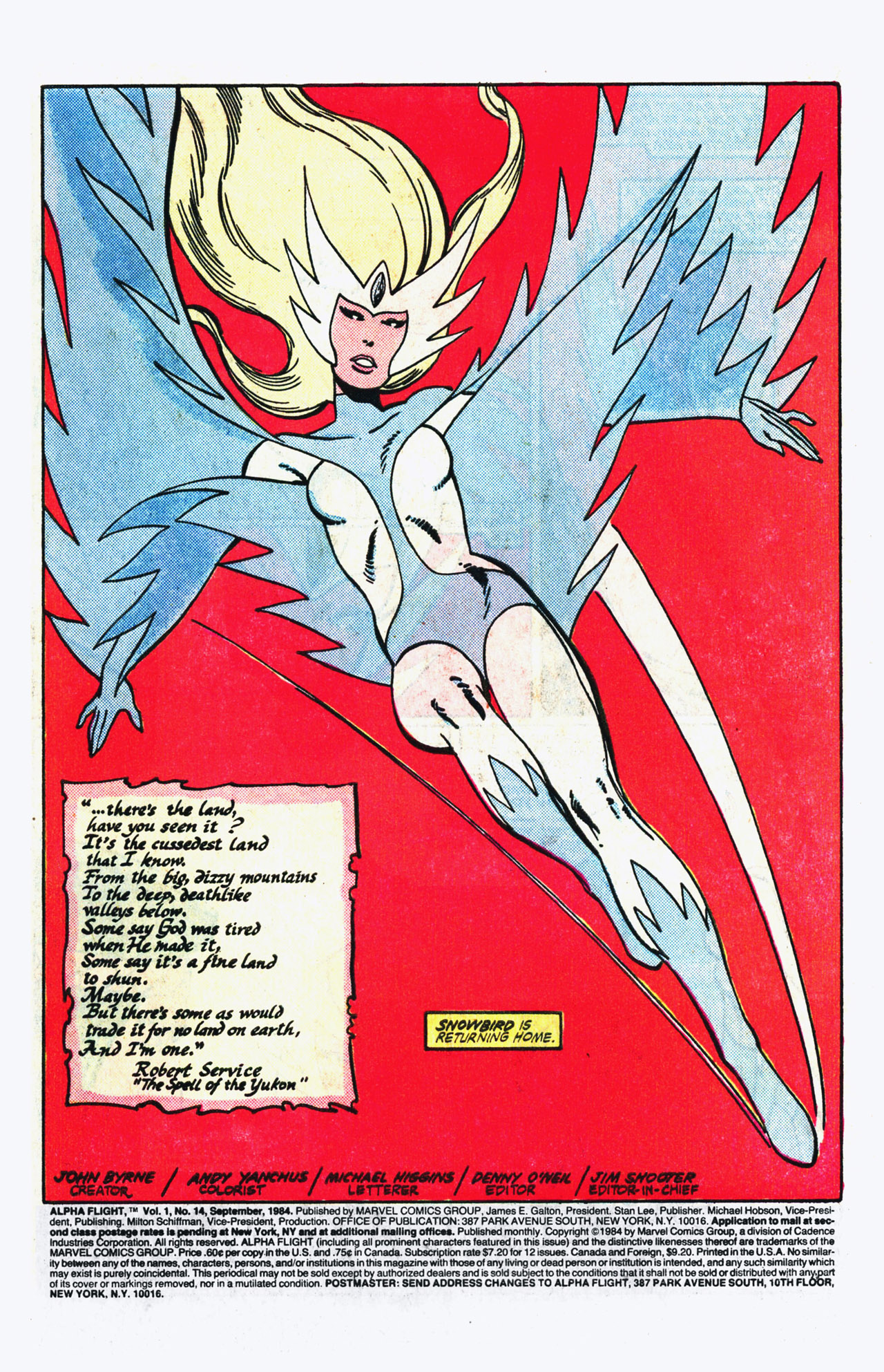 Read online Alpha Flight (1983) comic -  Issue #14 - 2