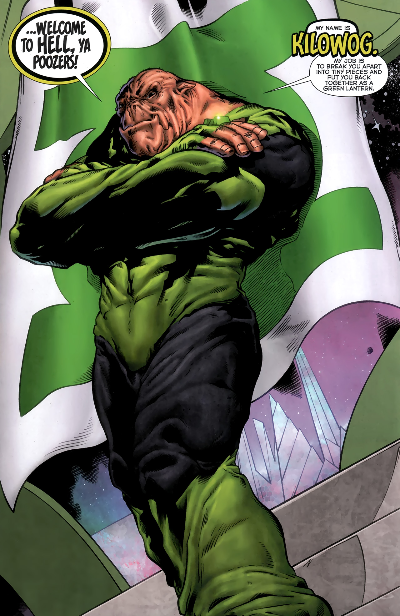 Read online Green Lantern Movie Prequel: Kilowog comic -  Issue # Full - 4