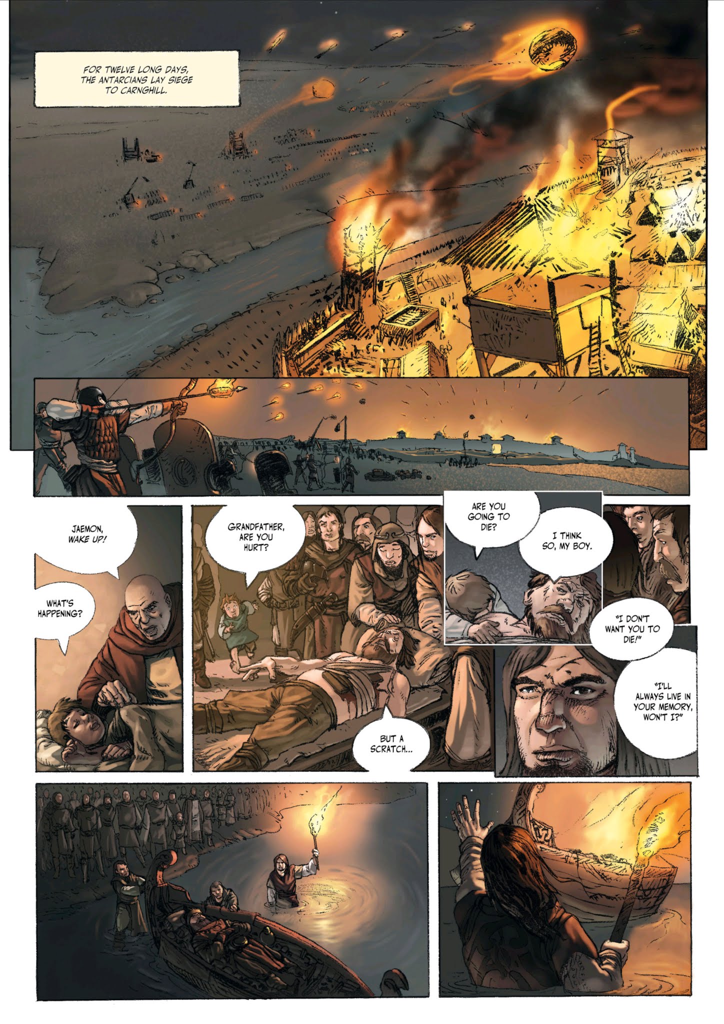 Read online Throne of Ice comic -  Issue #1 - 38