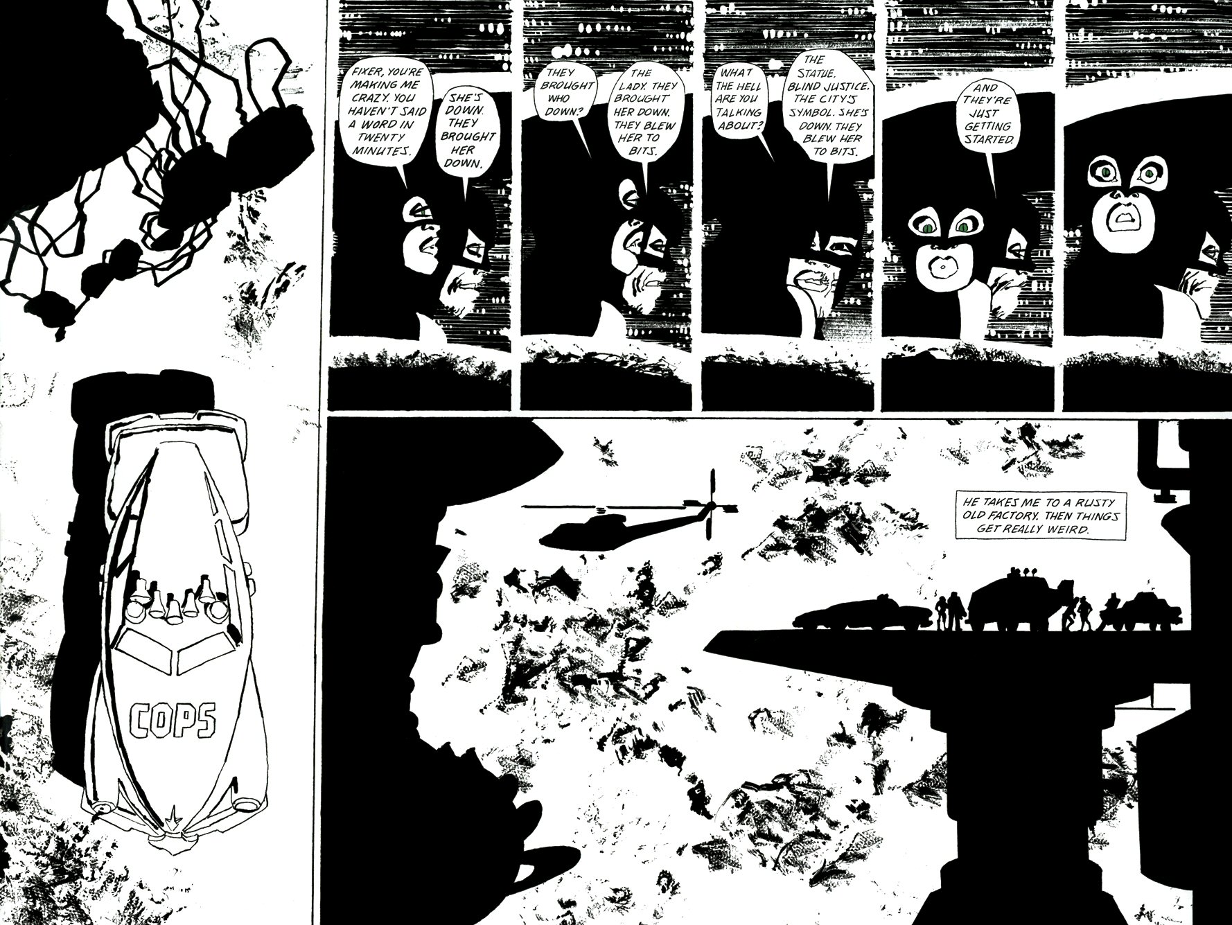 Read online Frank Miller's Holy Terror comic -  Issue # TPB - 92