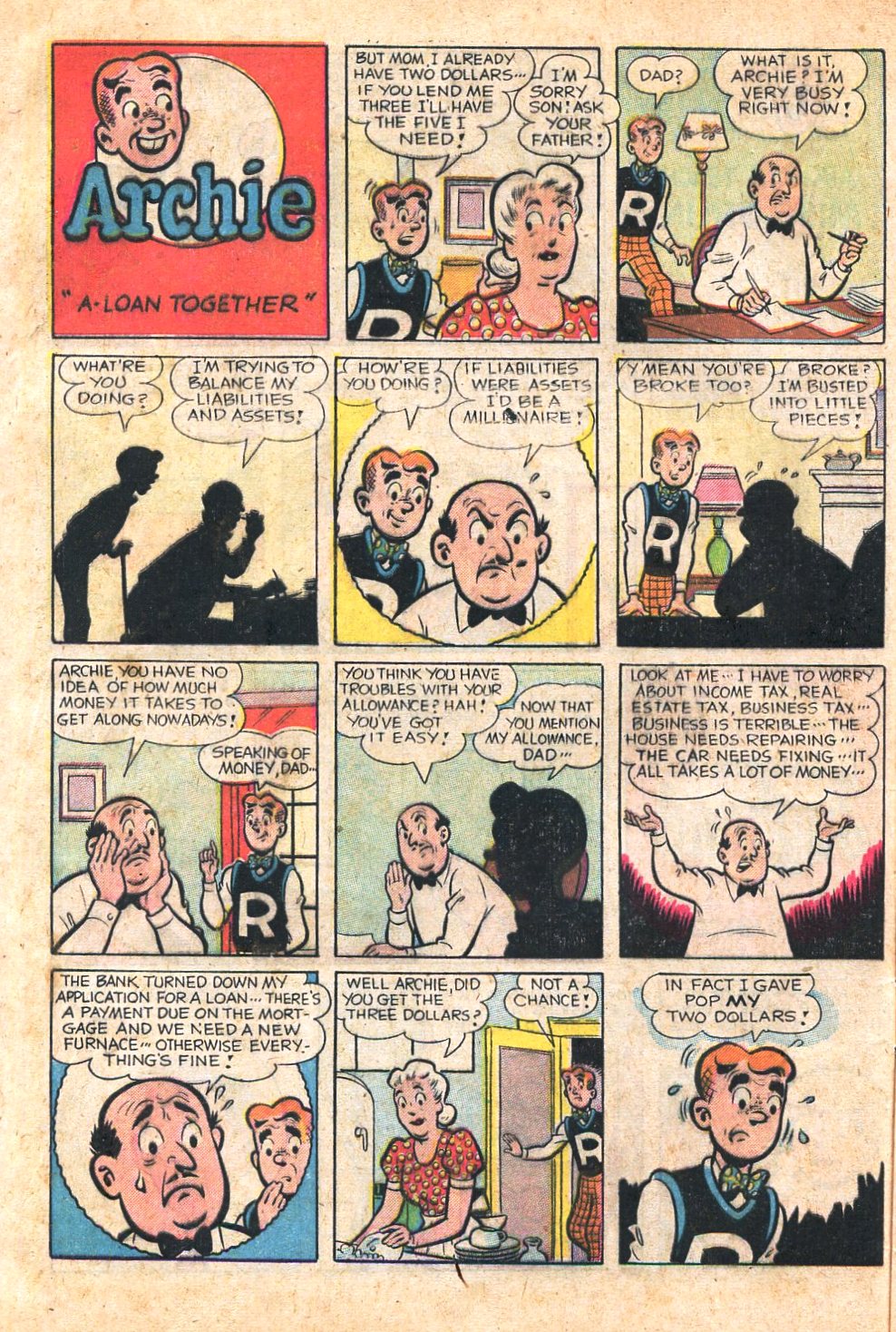 Read online Archie's Joke Book Magazine comic -  Issue #1 - 6
