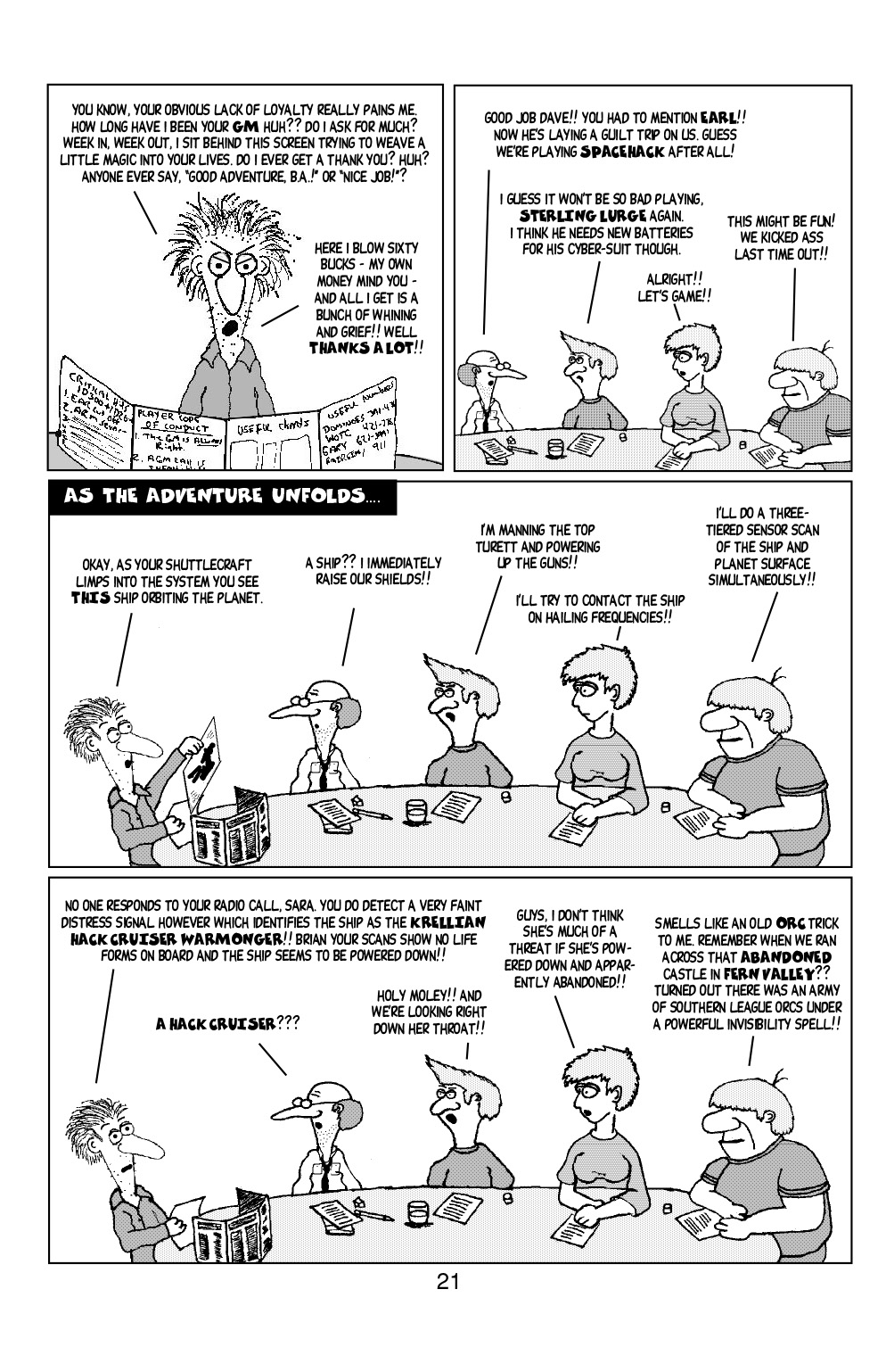 Read online Knights of the Dinner Table comic -  Issue #16 - 23