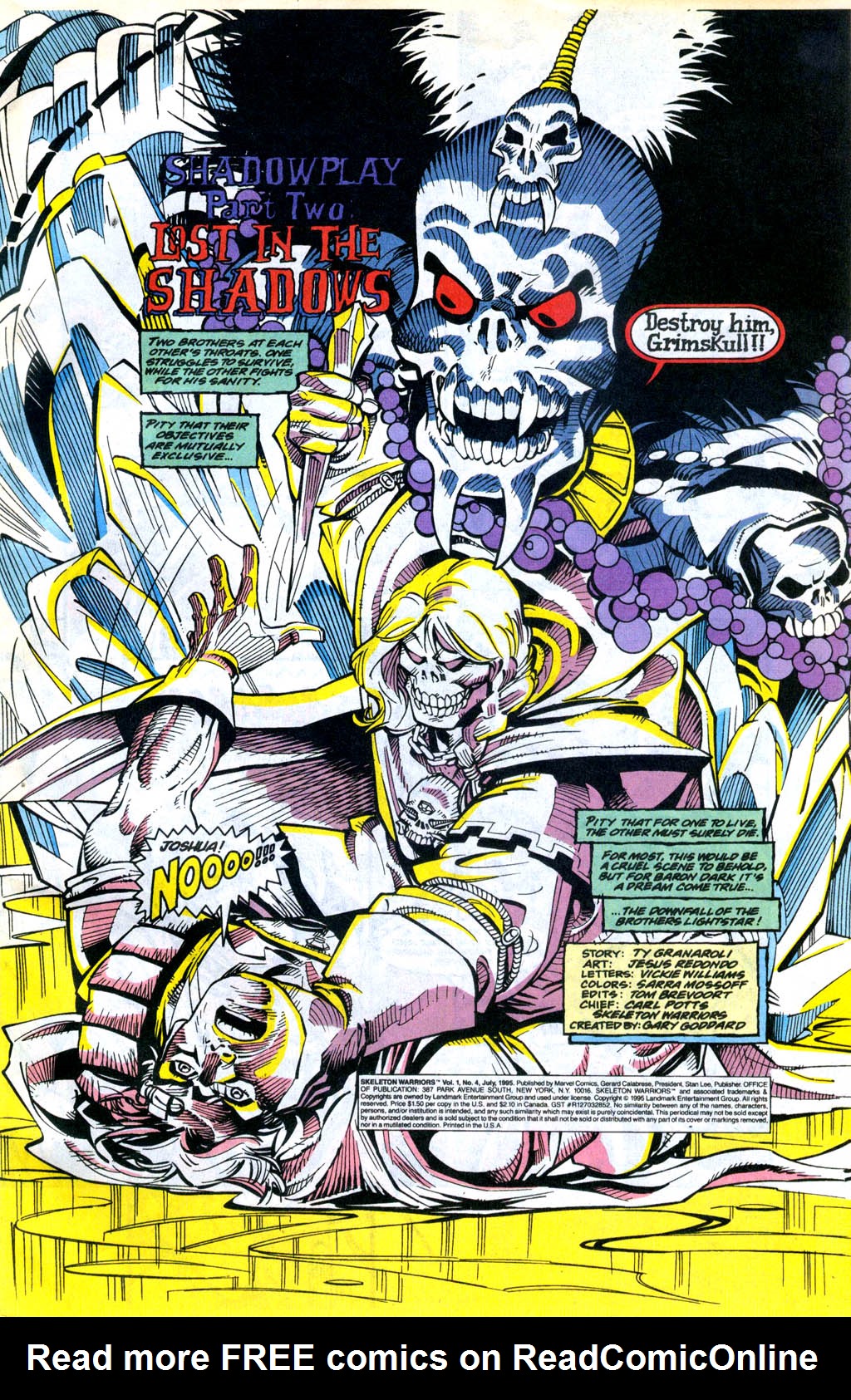 Read online Skeleton Warriors comic -  Issue #4 - 2
