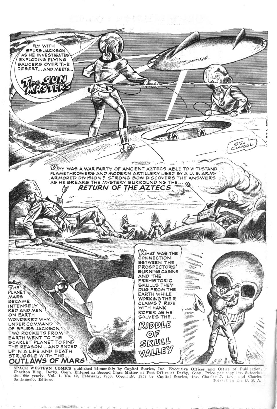 Read online Space Western Comics comic -  Issue #42 - 2