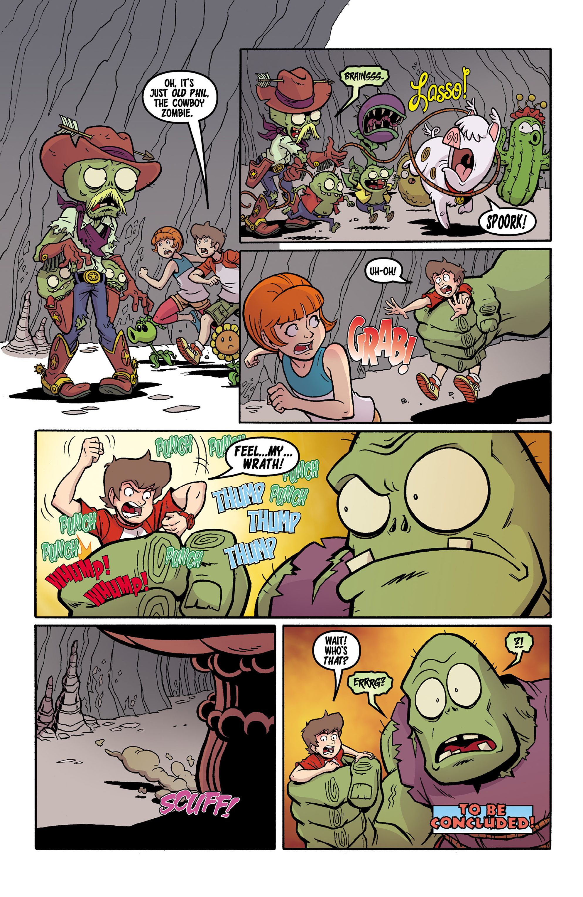 Read online Plants vs. Zombies: Boom Boom Mushroom comic -  Issue #11 - 22