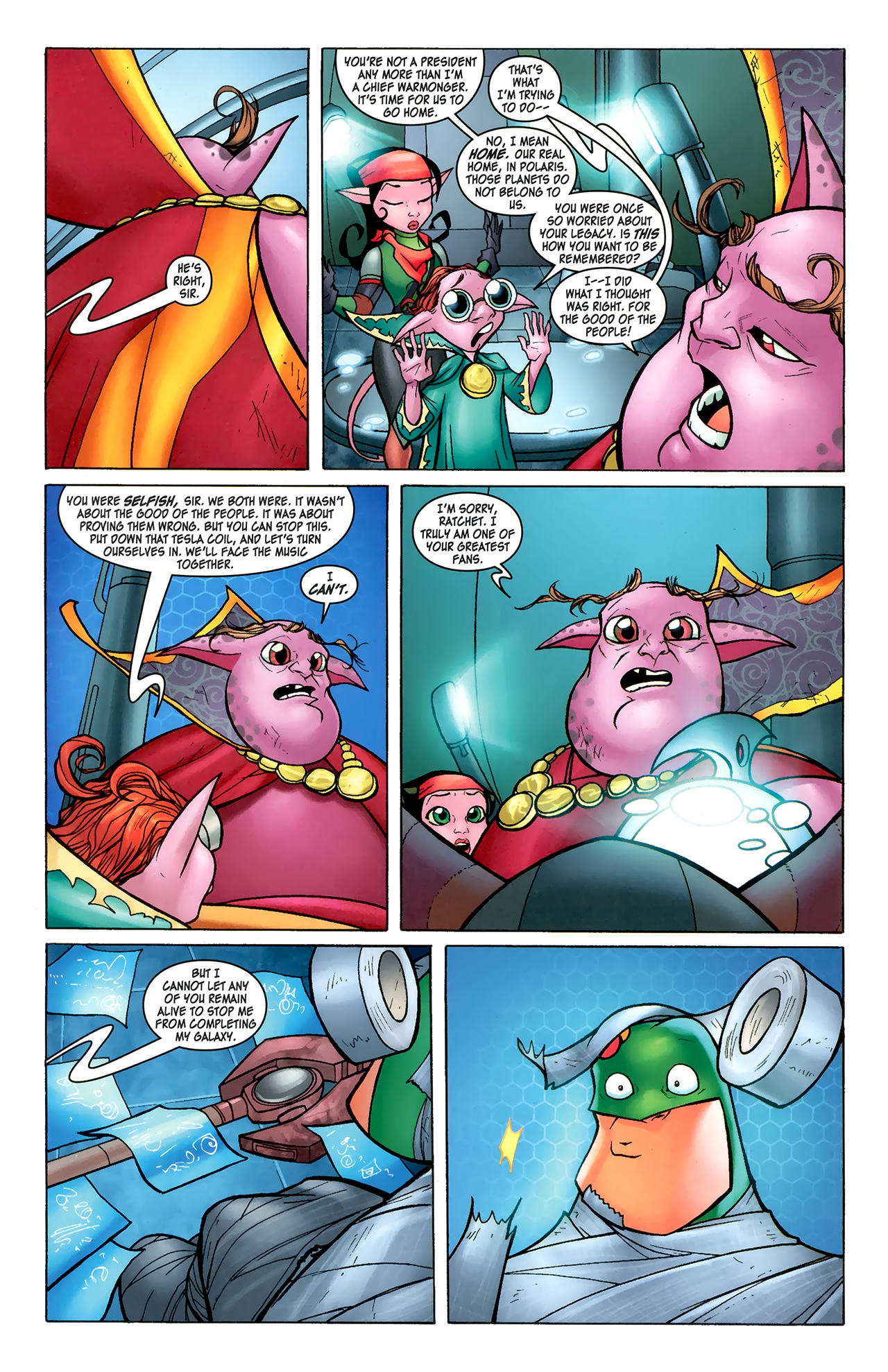 Read online Ratchet & Clank comic -  Issue #6 - 12