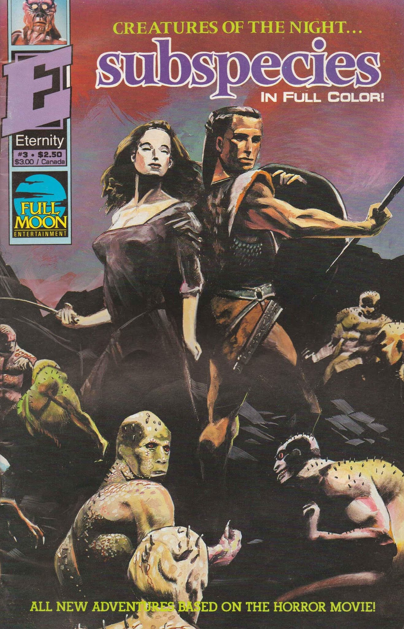 Read online Subspecies (1991) comic -  Issue #3 - 1