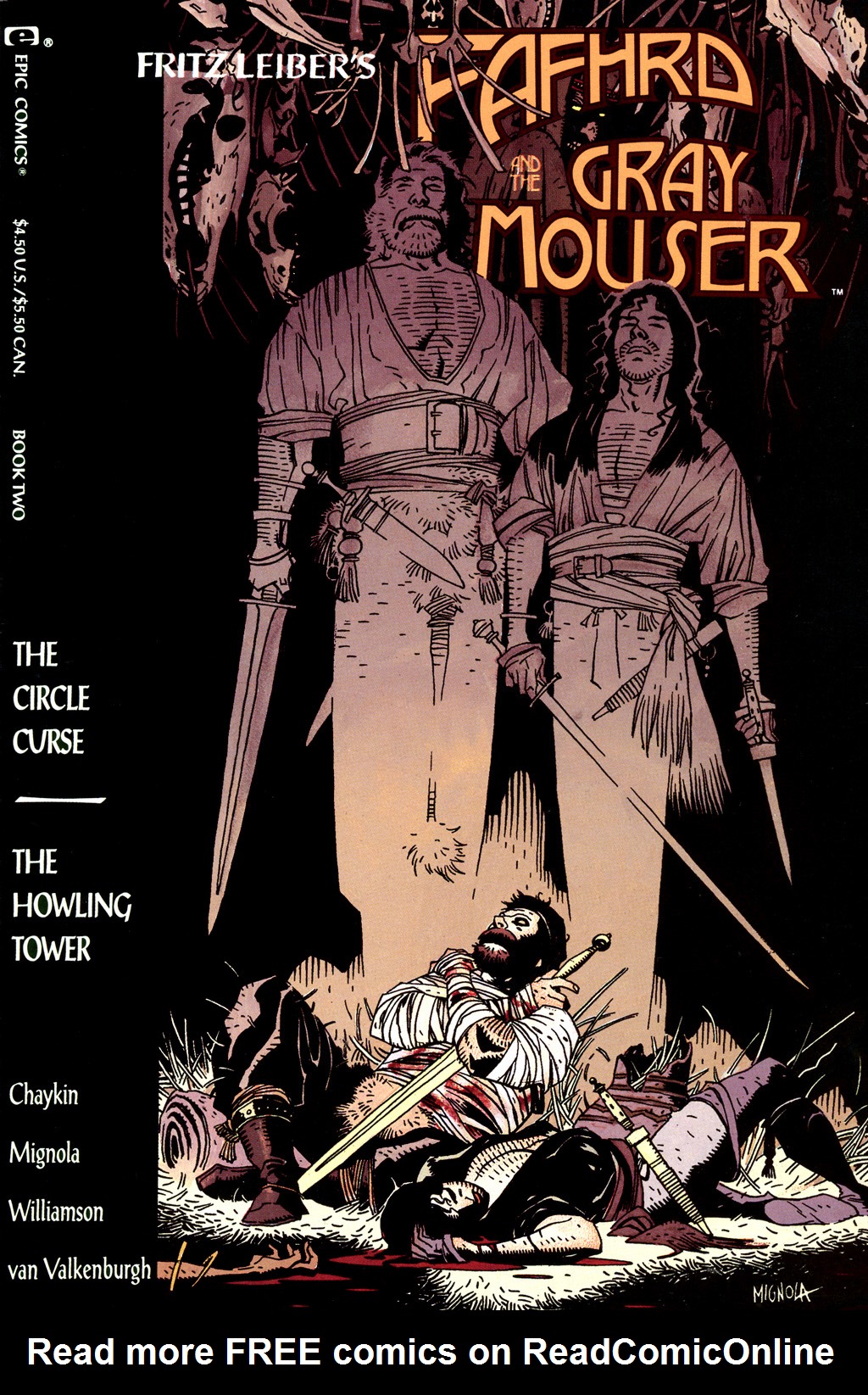 Read online Fafhrd and the Gray Mouser comic -  Issue #2 - 1