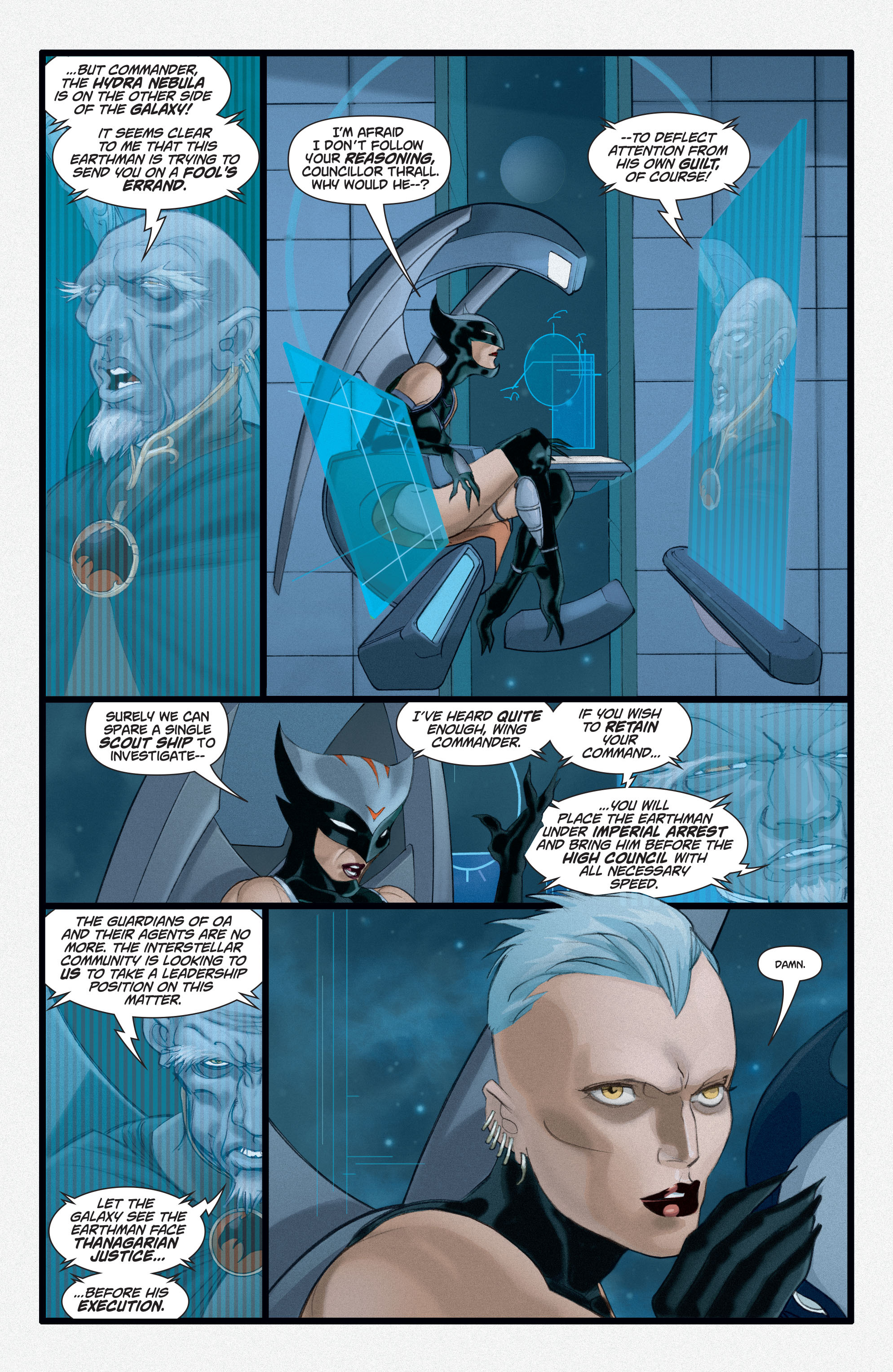 Read online Adam Strange (2004) comic -  Issue #3 - 12