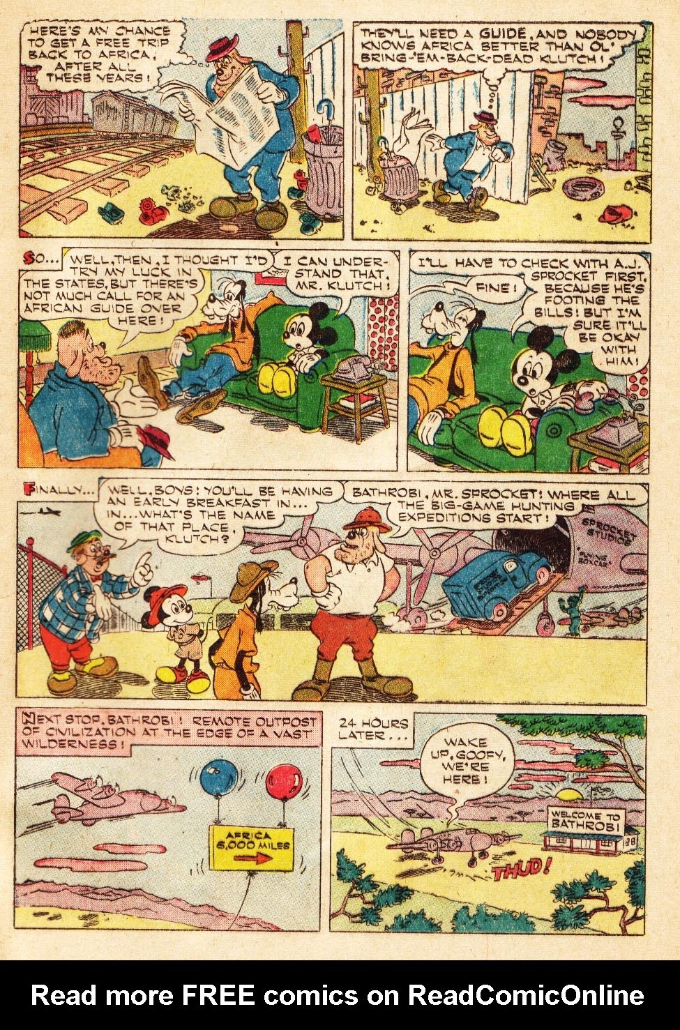 Read online Walt Disney's Comics and Stories comic -  Issue #158 - 45