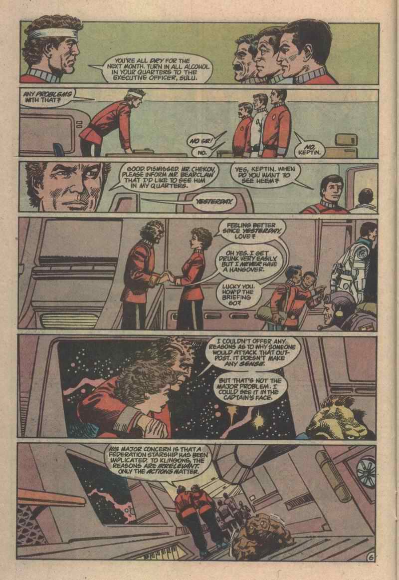 Read online Star Trek (1984) comic -  Issue #49 - 6