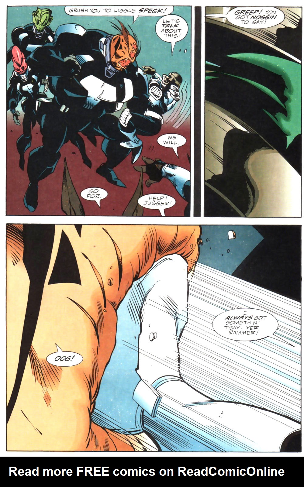 Read online Alien Legion: On the Edge comic -  Issue #3 - 30