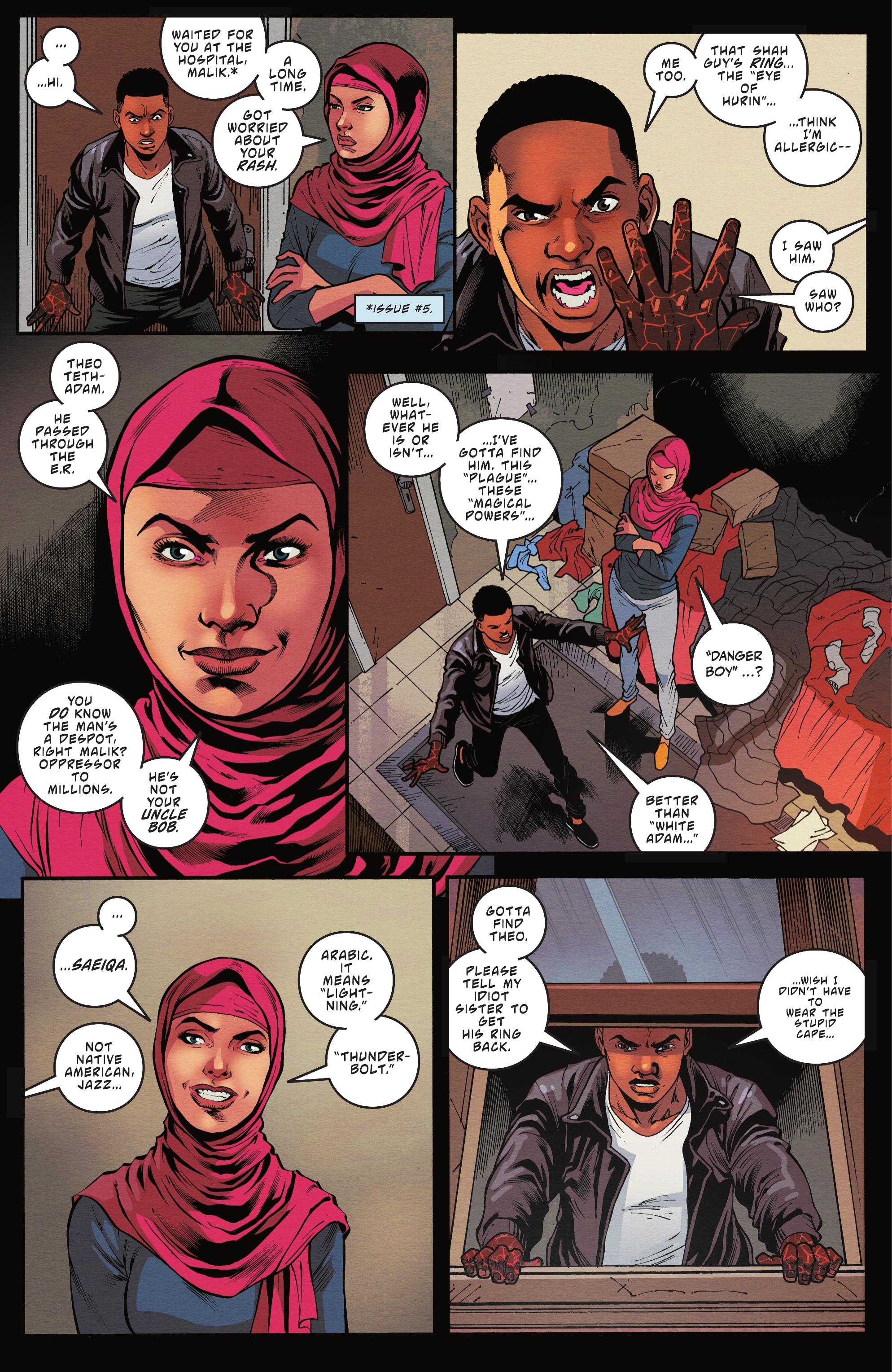 Read online Black Adam comic -  Issue #7 - 9