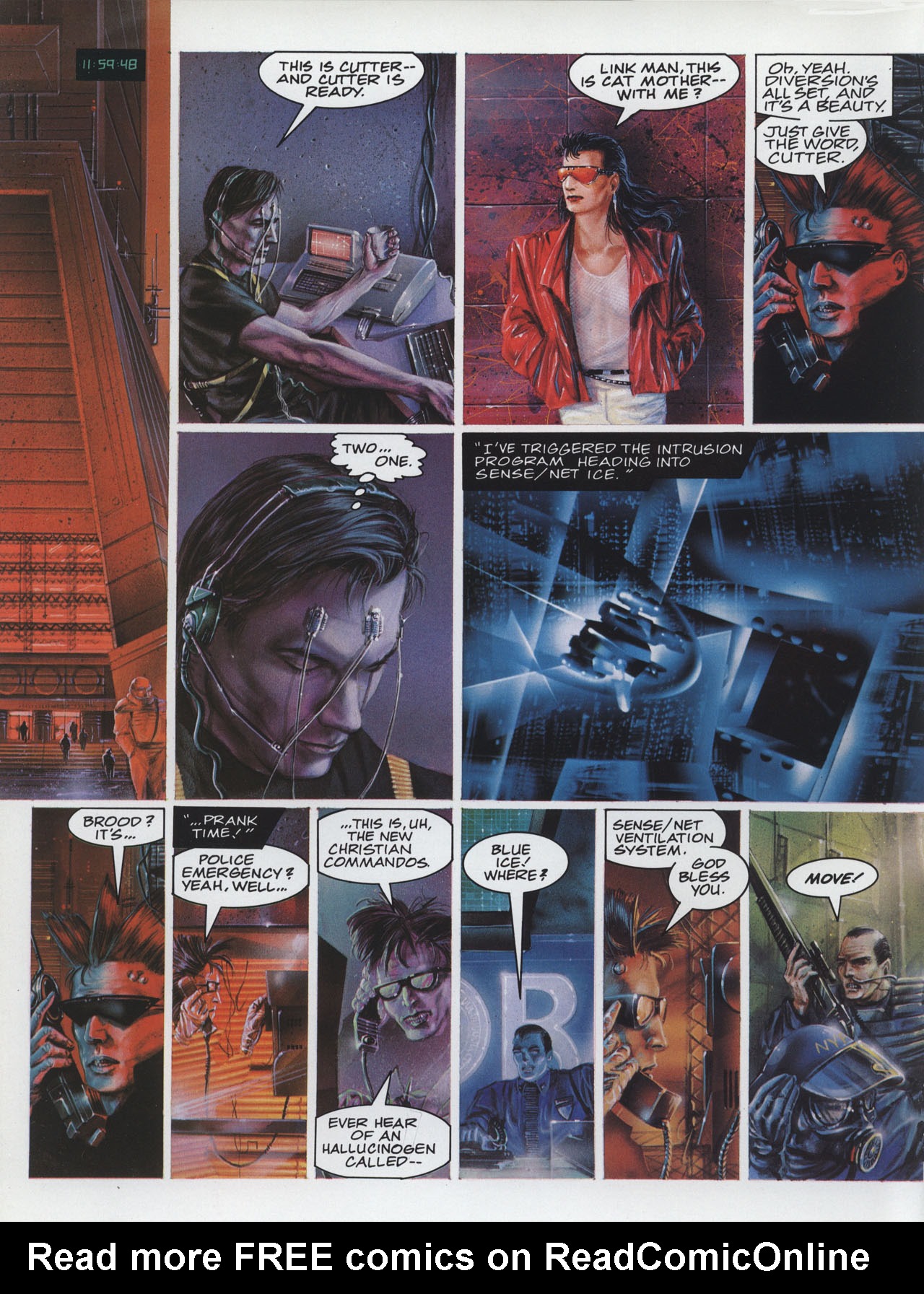 Read online Neuromancer comic -  Issue # Full - 42
