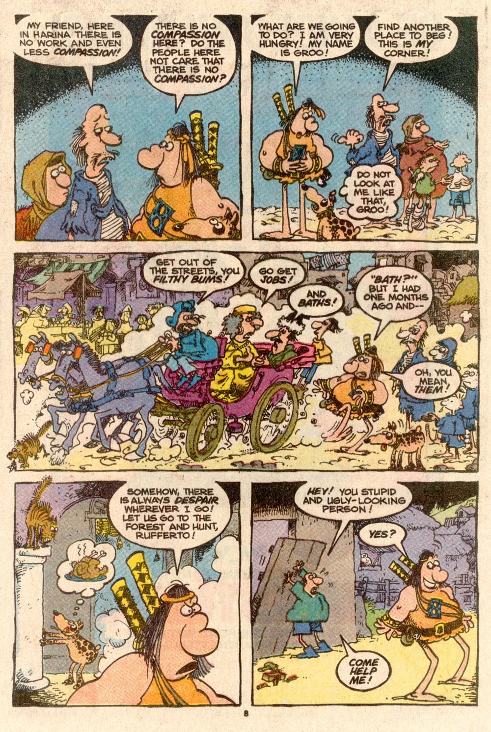 Read online Sergio Aragonés Groo the Wanderer comic -  Issue #60 - 8