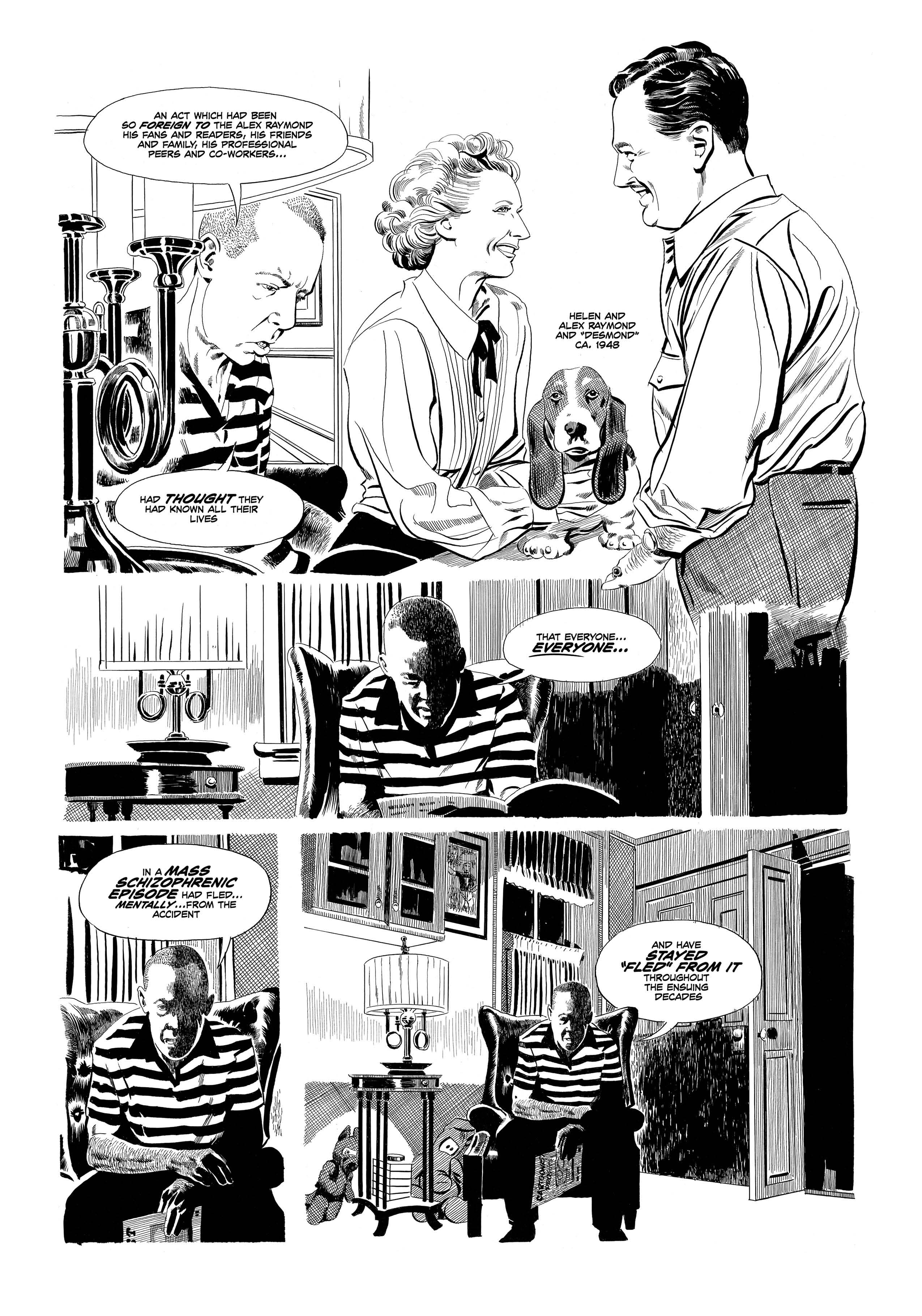 Read online The Strange Death Of Alex Raymond comic -  Issue # TPB - 43