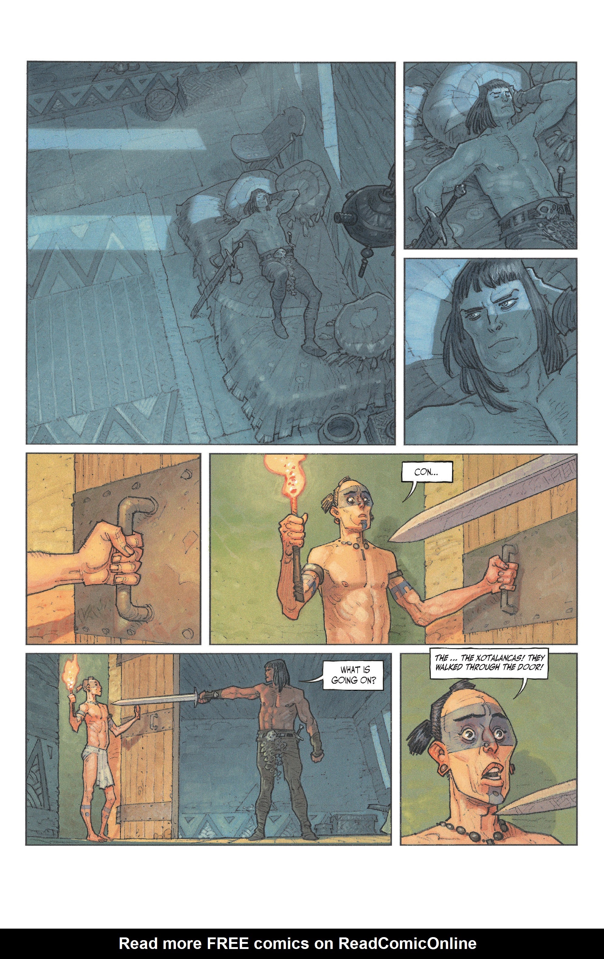 Read online The Cimmerian comic -  Issue # TPB 1 - 94