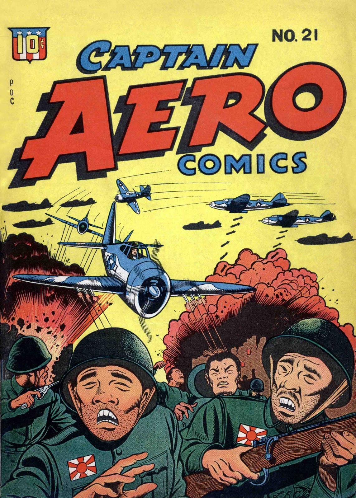 Captain Aero Comics issue 21 - Page 2